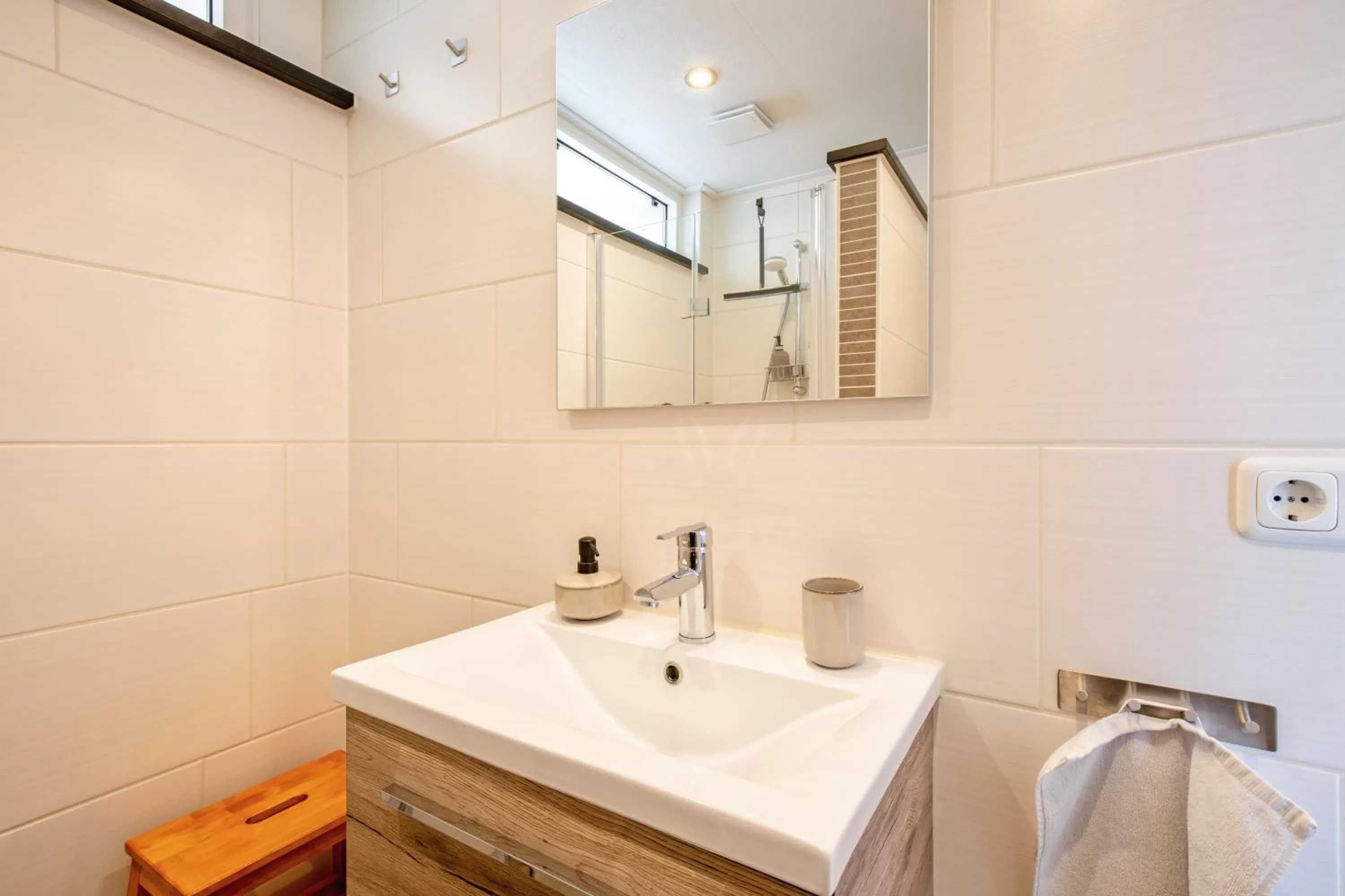 Bathroom in Bed en Bike Strûnen op Texel