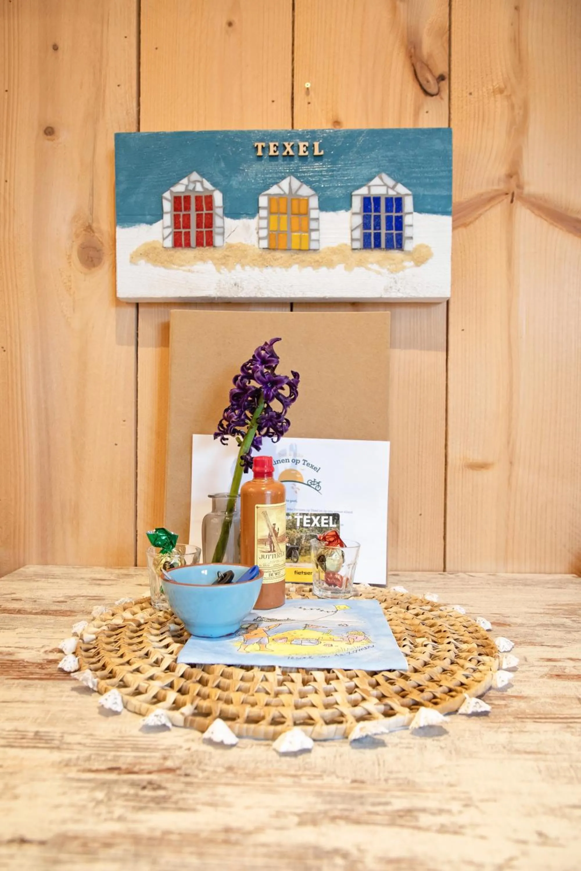 Food and drinks in Bed en Bike Strûnen op Texel