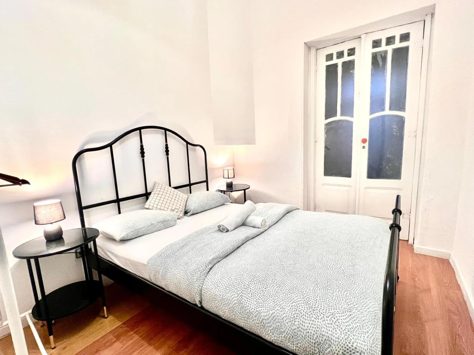 Bed in SwissPorto Guest House