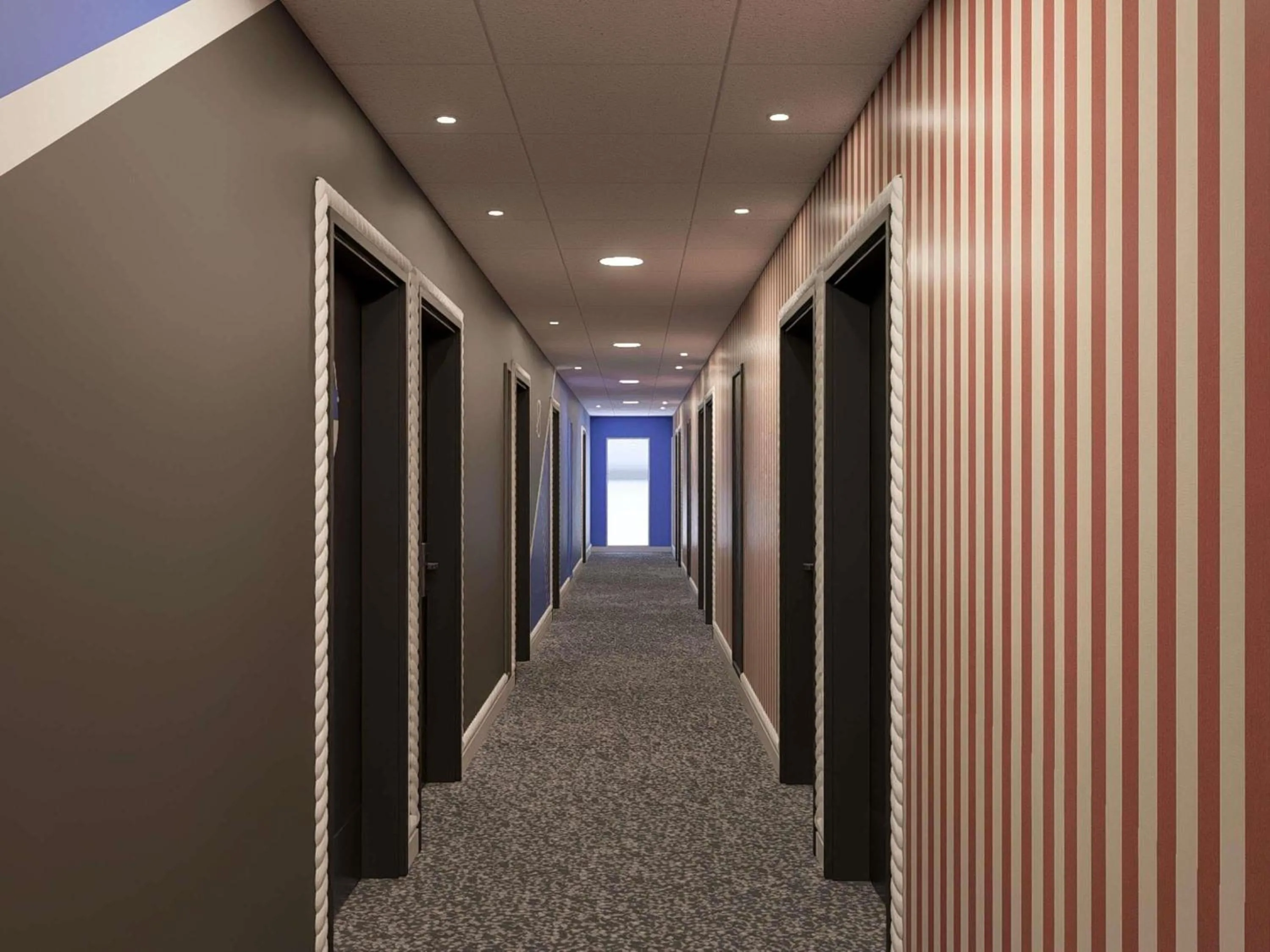 Bedroom in ibis Styles La Rochelle Centre les Minimes