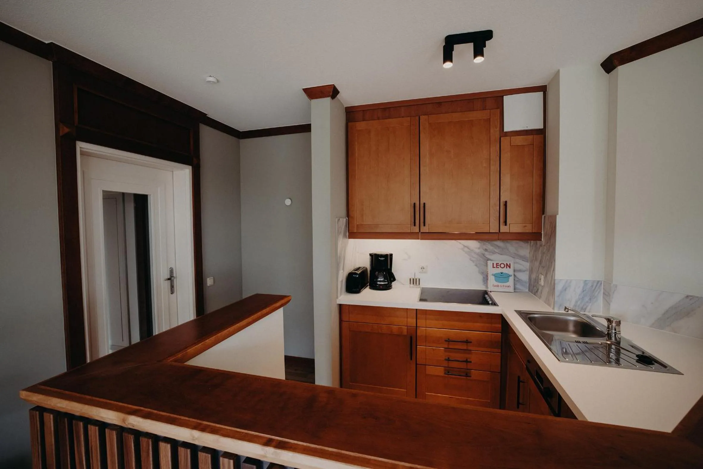 Kitchen or kitchenette in Villa Usedom