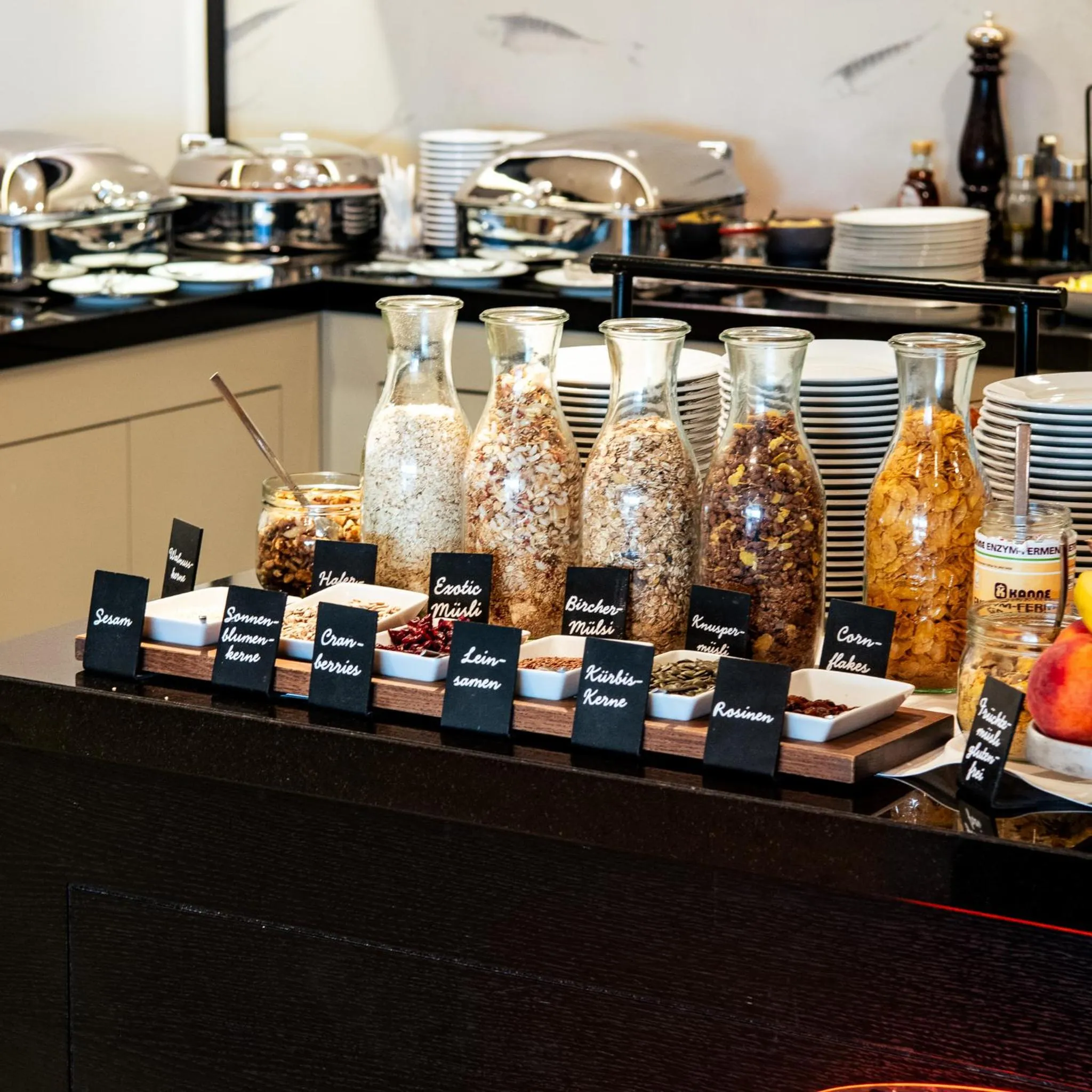 Buffet breakfast in Villa Usedom