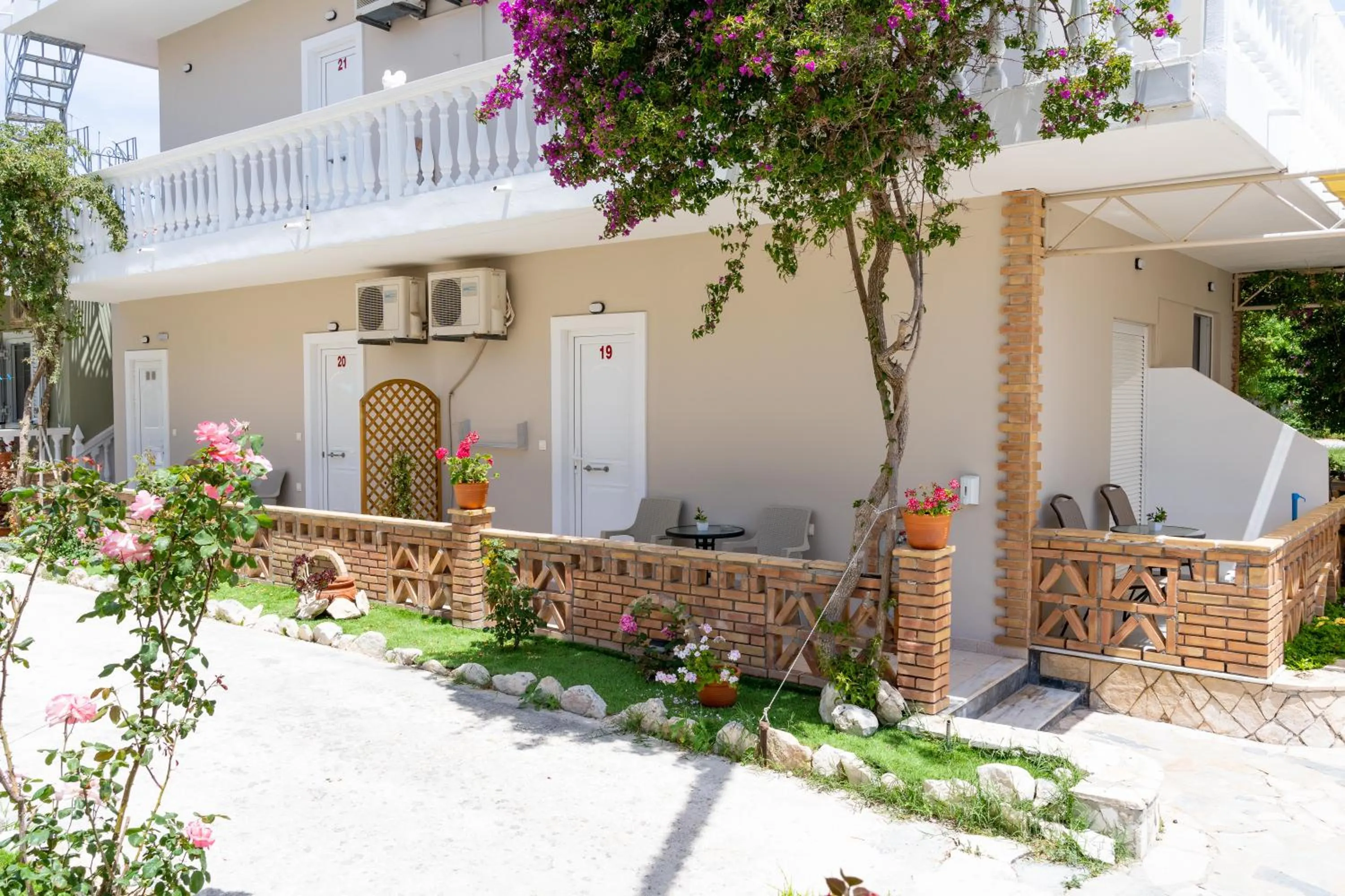 Patio in Asteri Studios