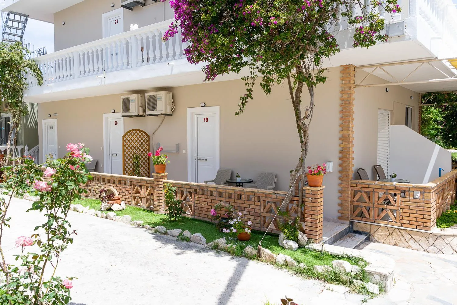 Patio in Asteri Studios