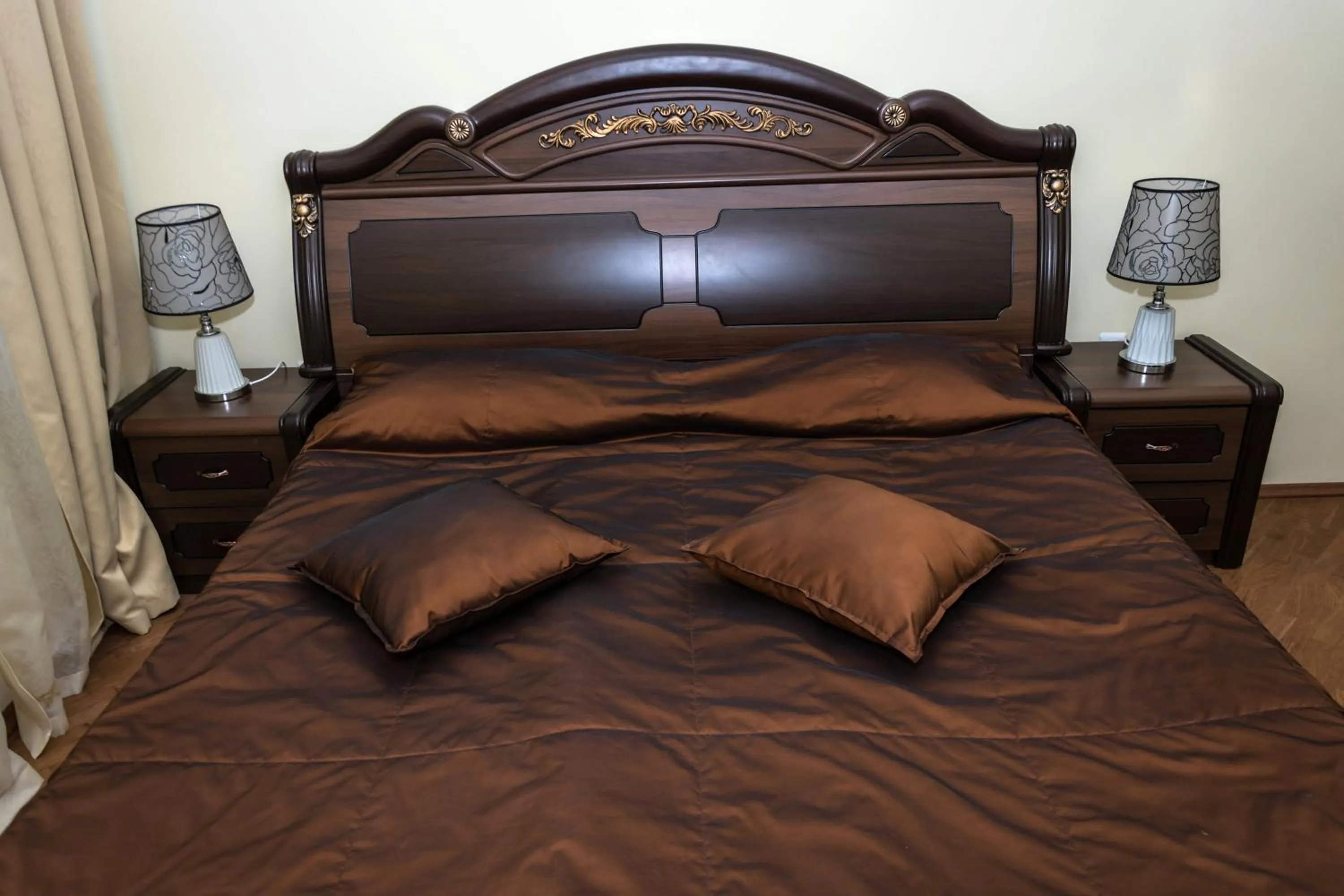 Bed in Long Beach Resort