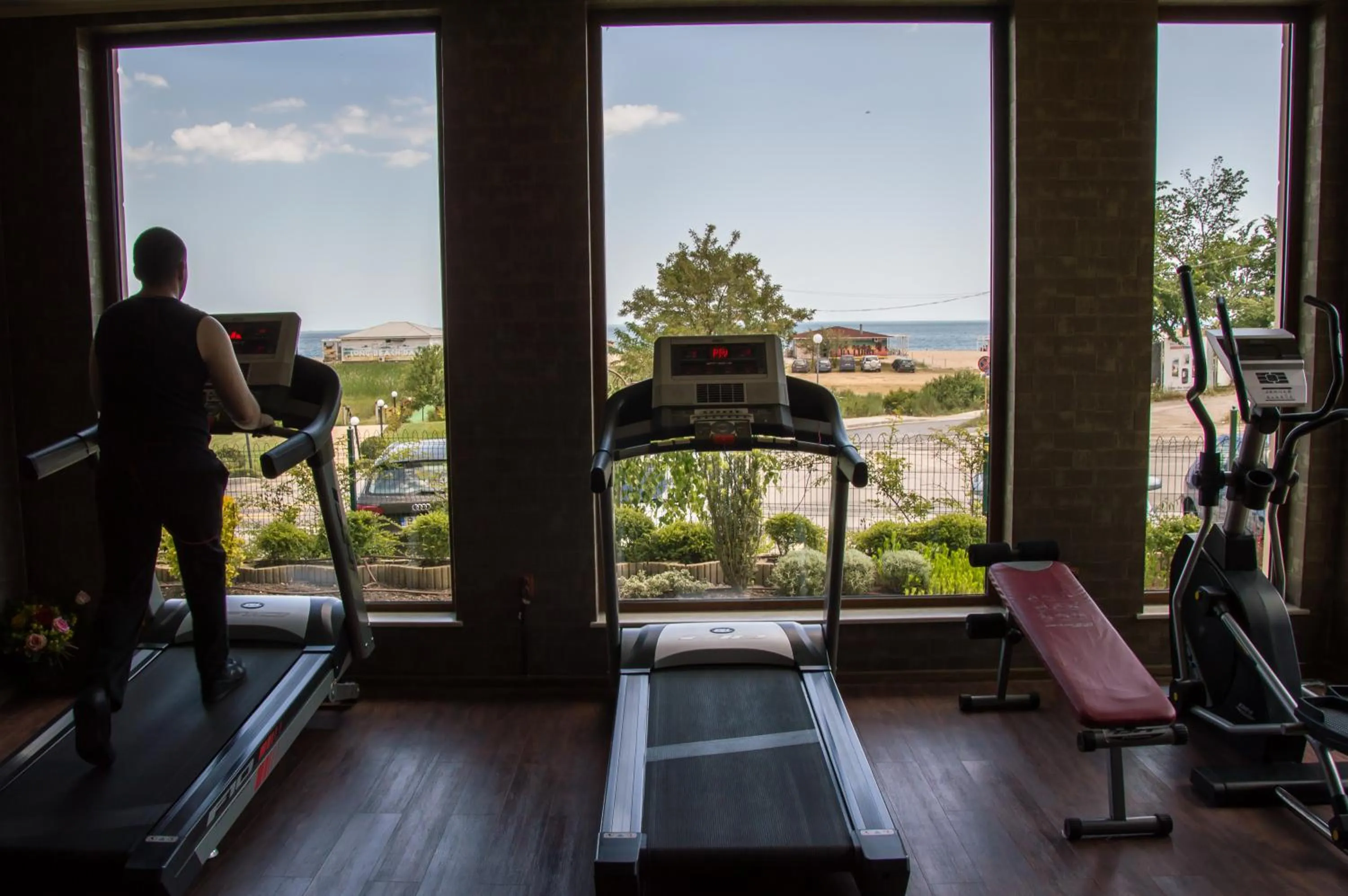 Fitness centre/facilities in Long Beach Resort