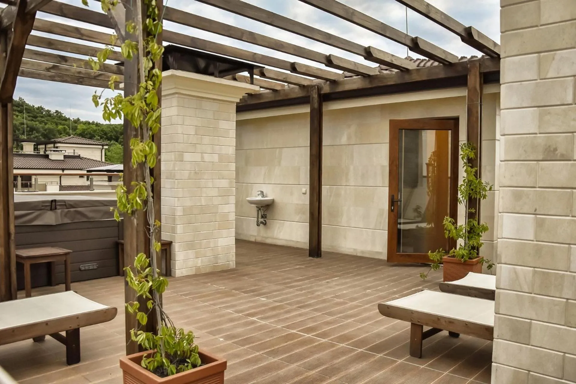 Living room in Long Beach Resort