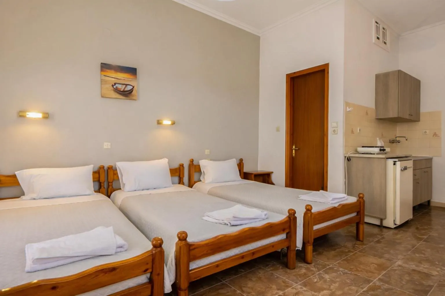Bedroom, Bed in Ionian Breeze Apartments