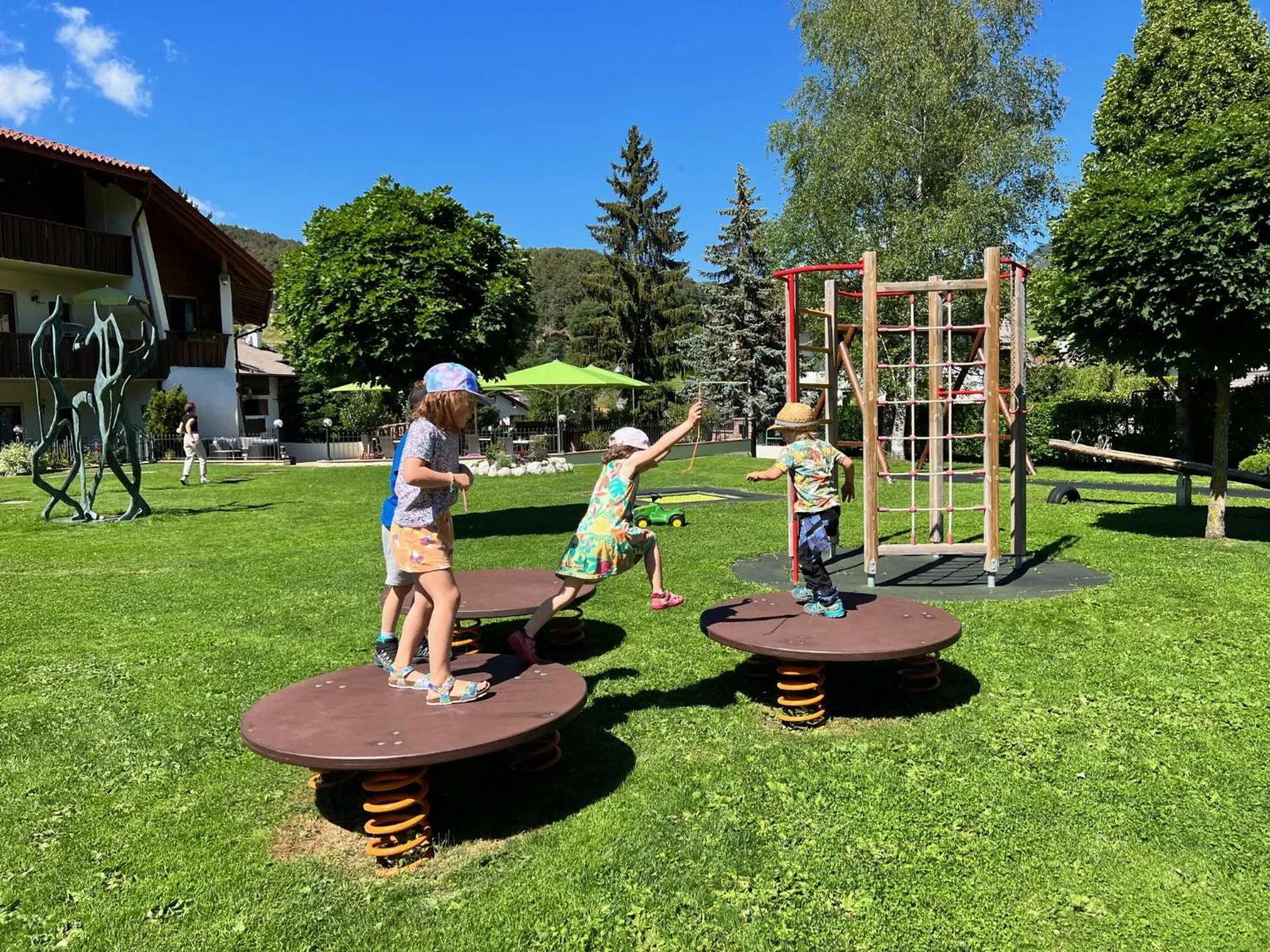 Children play ground in Aparthotel Kastel Seiser Alm