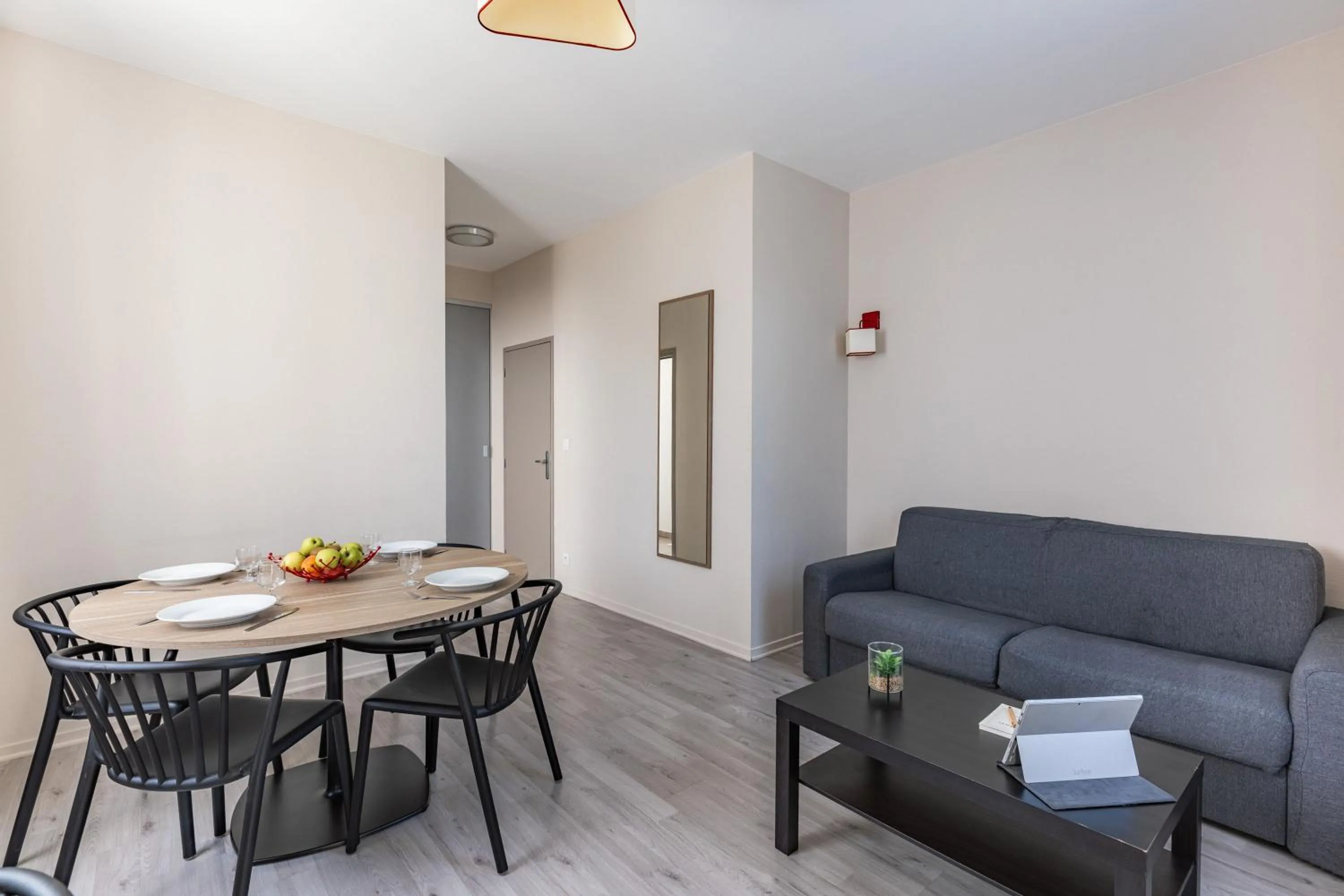 Living room in Appart'City Confort Saint-Nazaire Océan