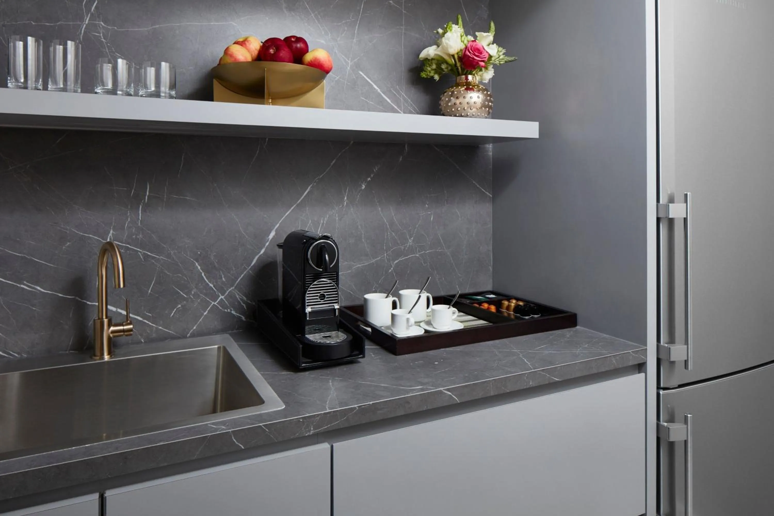 Kitchen or kitchenette in The Luxury Collection Hotel Manhattan Midtown