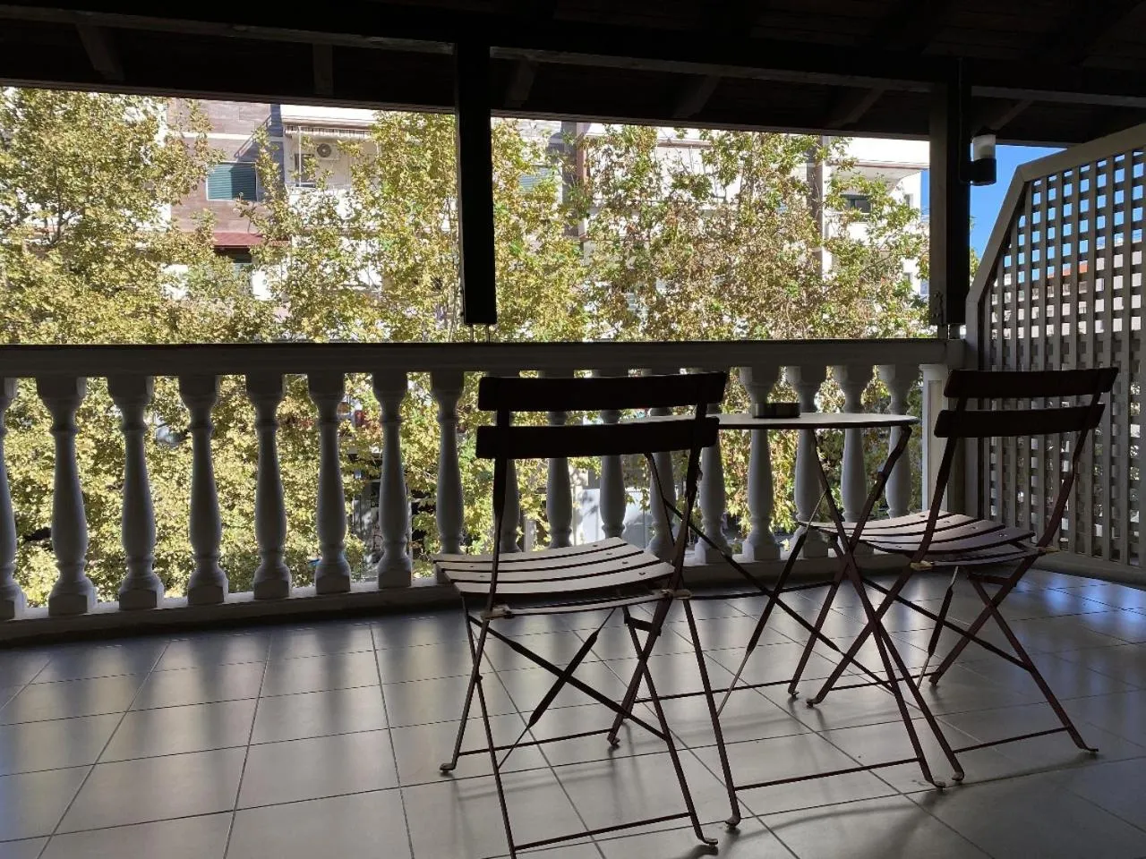 Balcony/Terrace in Hotel Martini