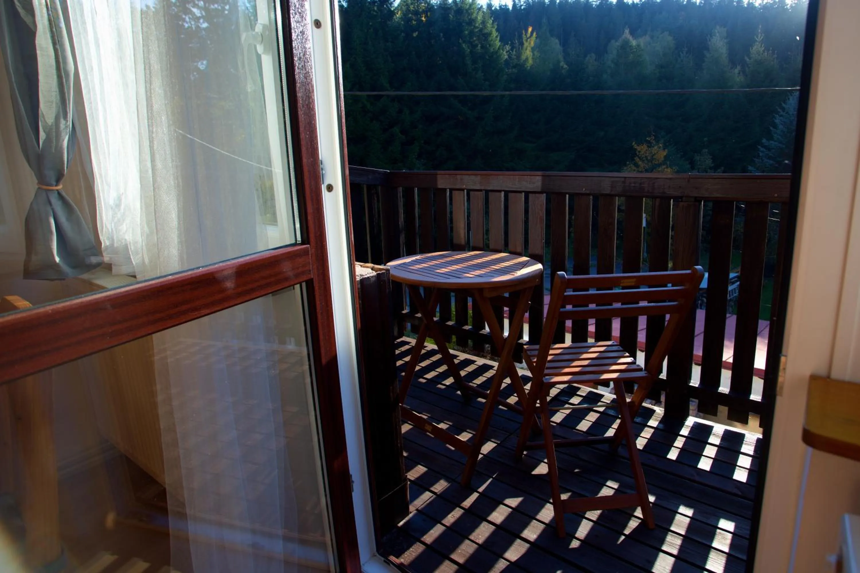 Balcony/Terrace in Apartmány Bramborka