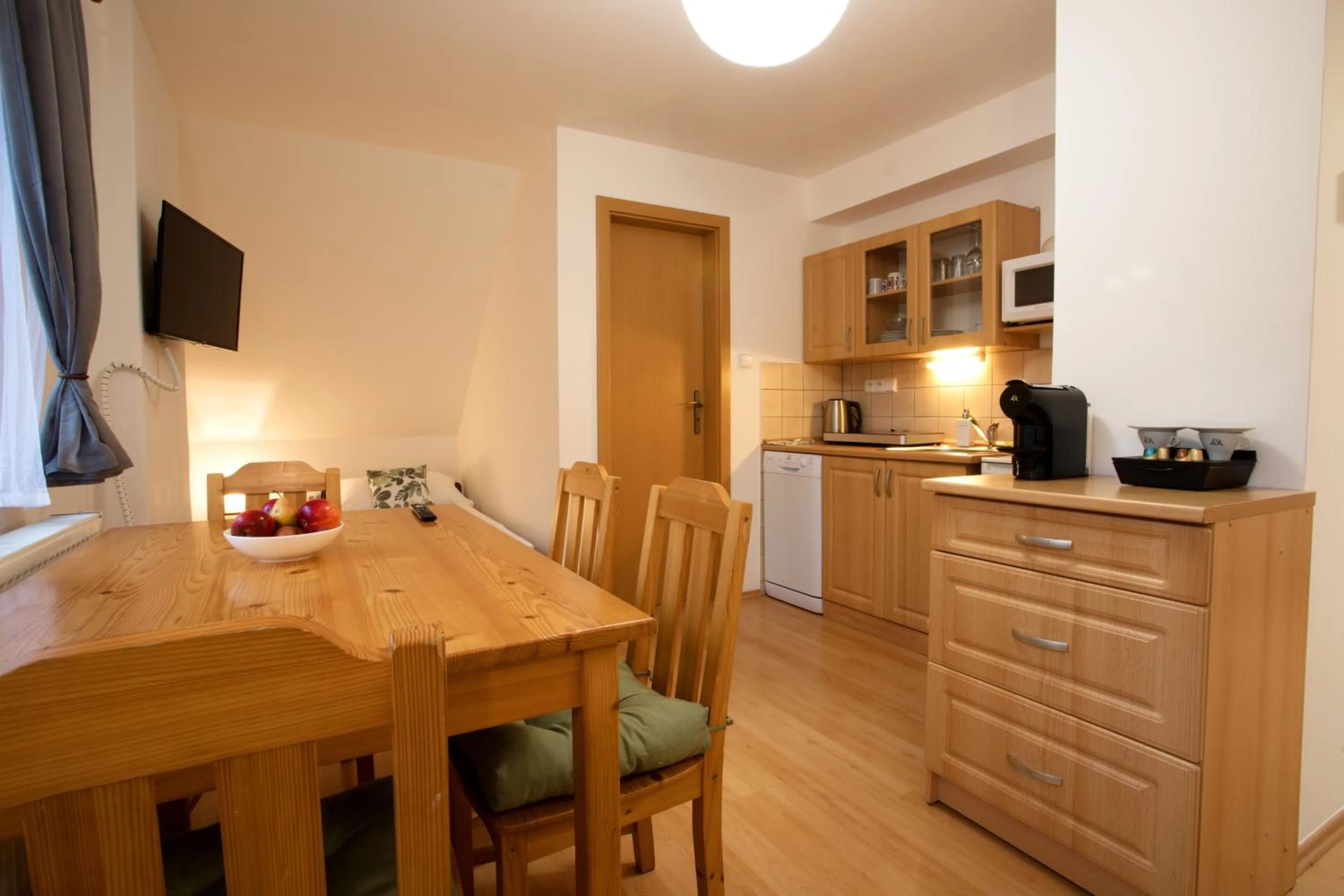 Coffee/tea facilities in Apartmány Bramborka