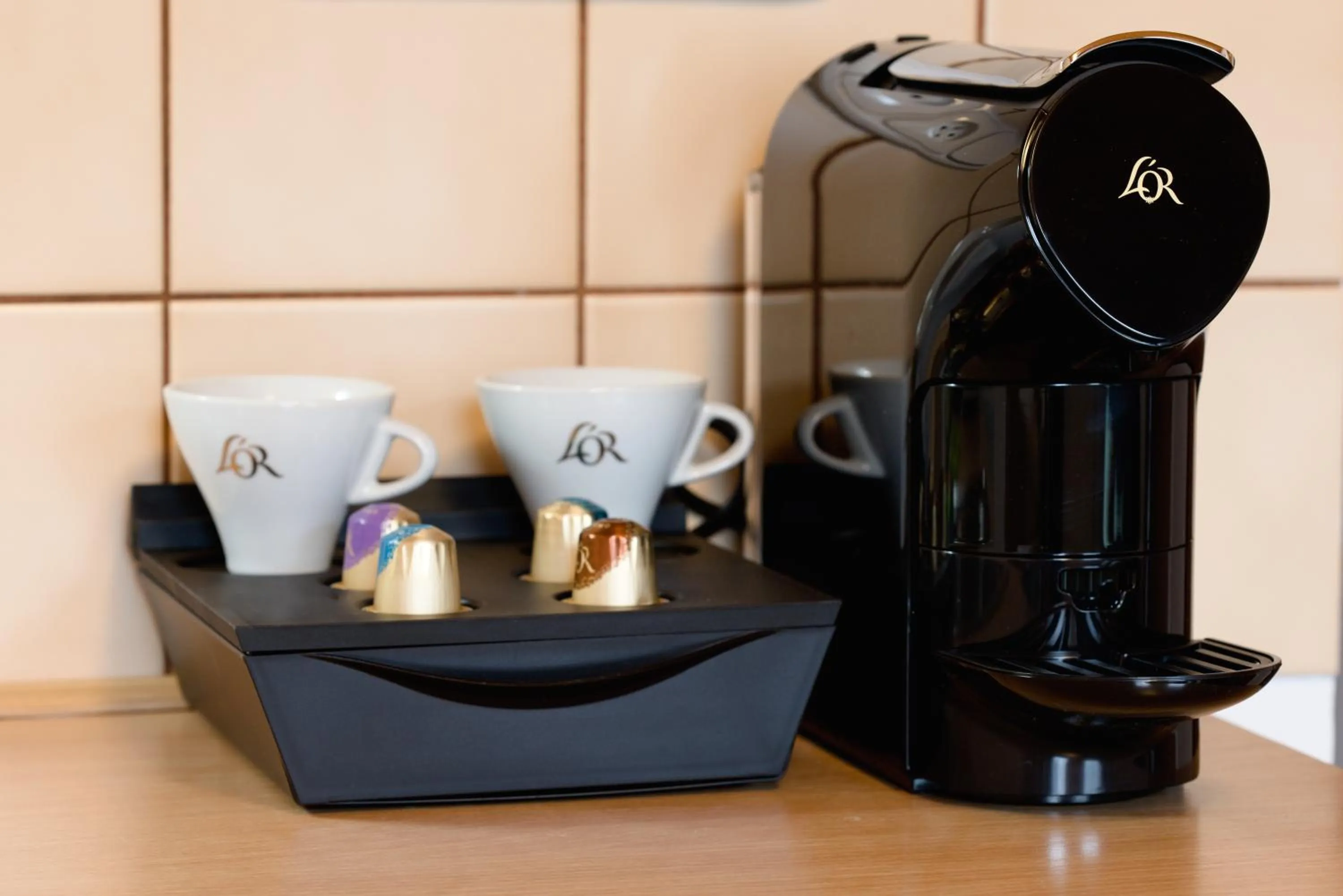 Coffee/tea facilities in Apartmány Bramborka