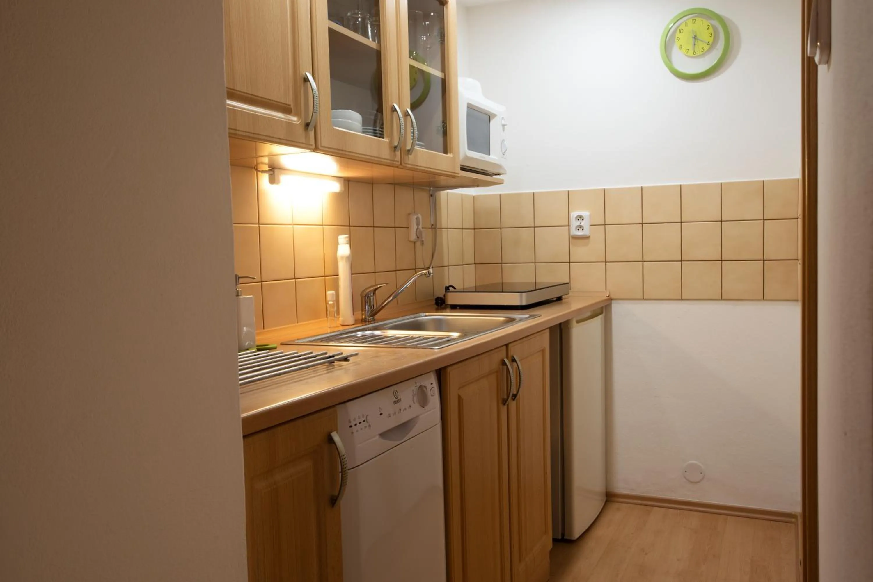 kitchen in Apartmány Bramborka
