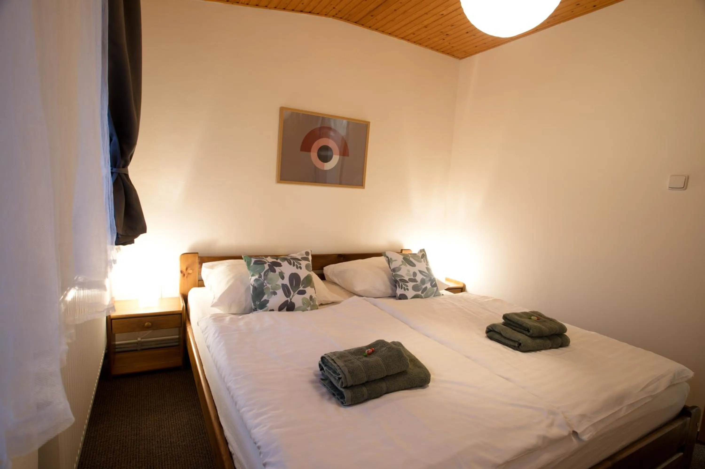 Bedroom, Bed in Apartmány Bramborka