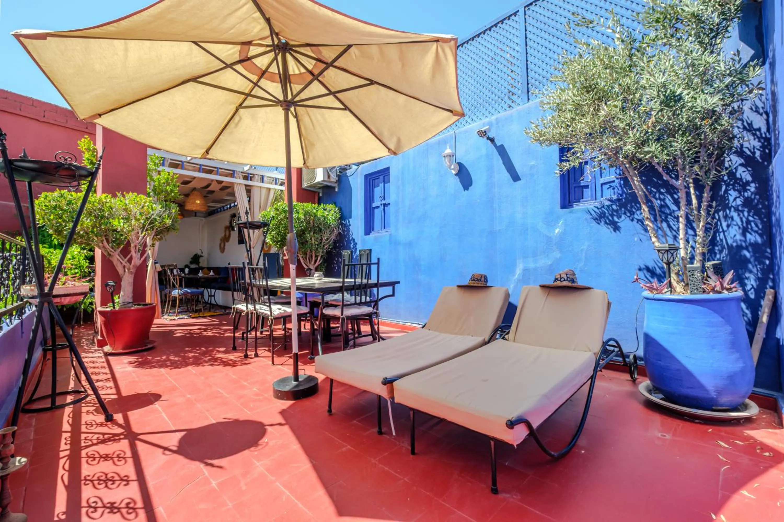 Patio in Riad Bobby Marrakech