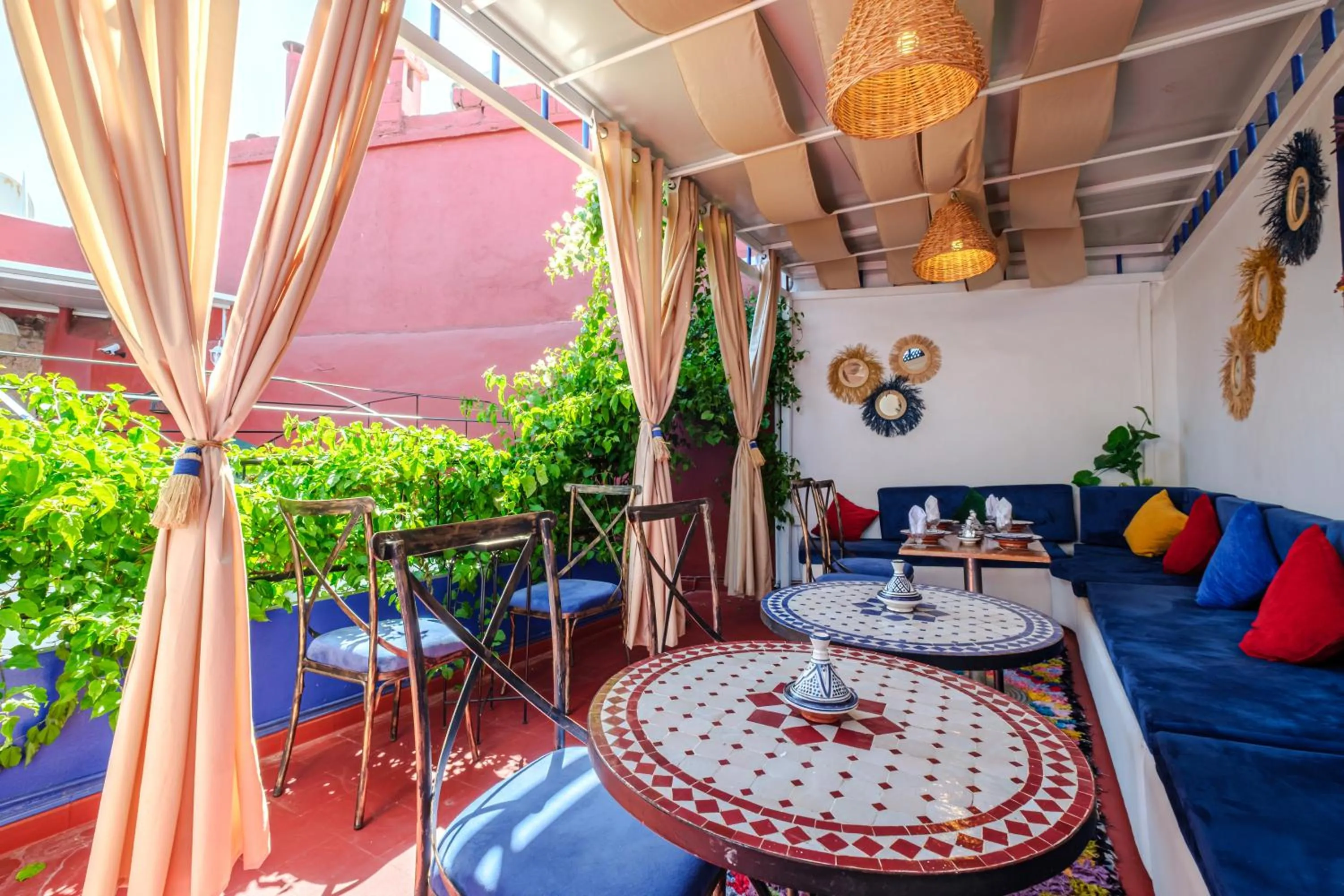 Restaurant/places to eat in Riad Bobby Marrakech