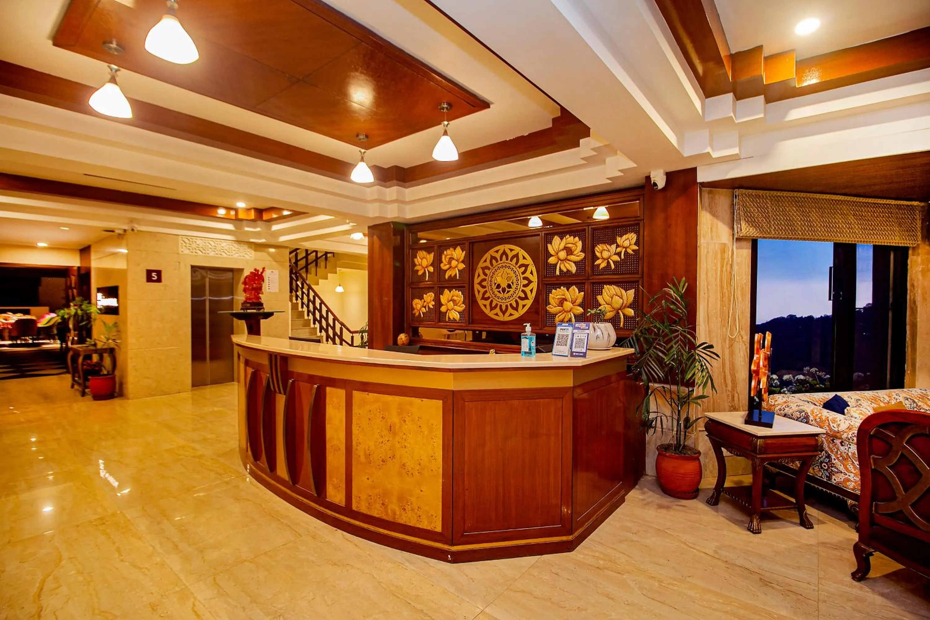 Lobby or reception in Amritara Surya - A Luxury Spa Retreat