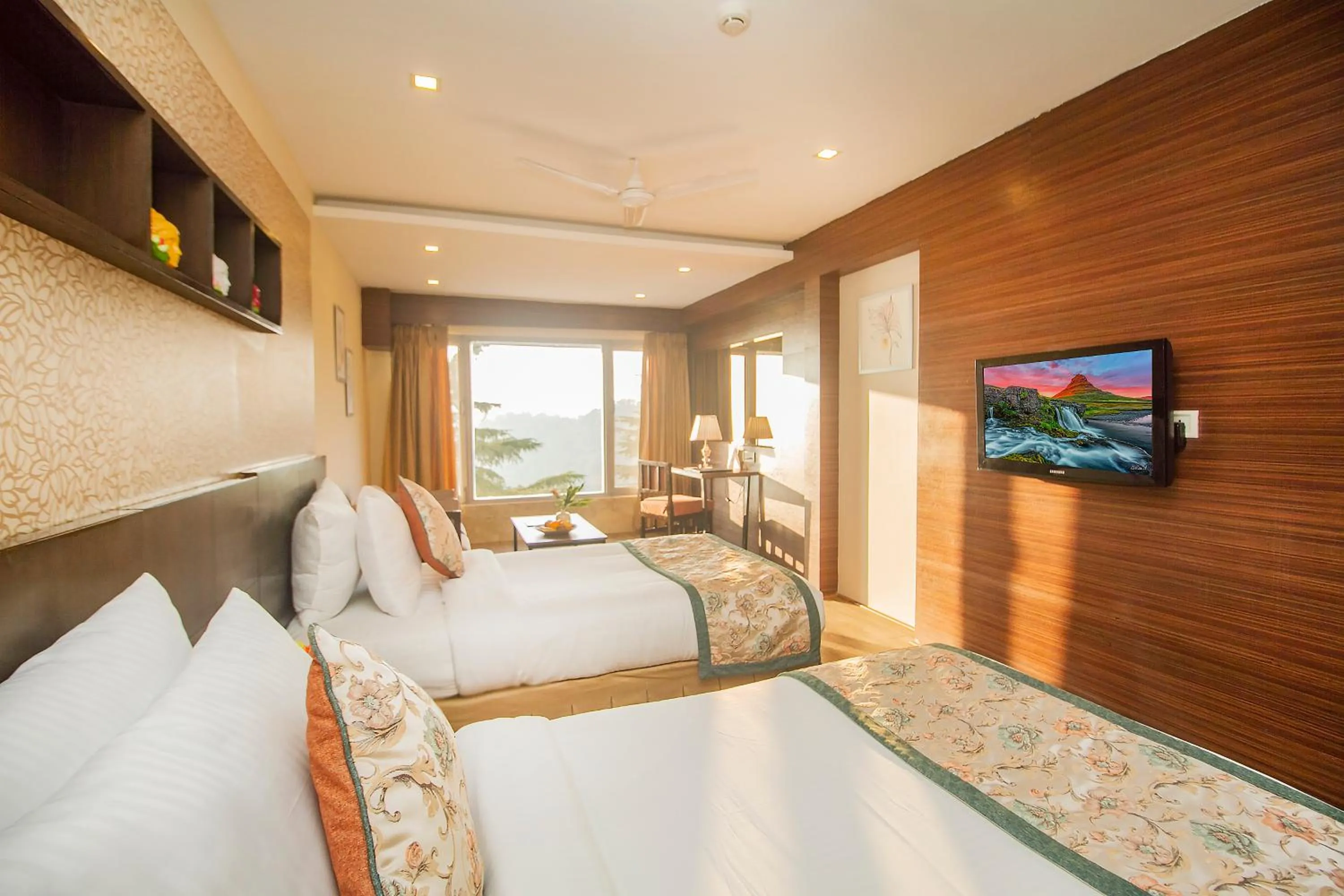 Bed in Amritara Surya - A Luxury Spa Retreat