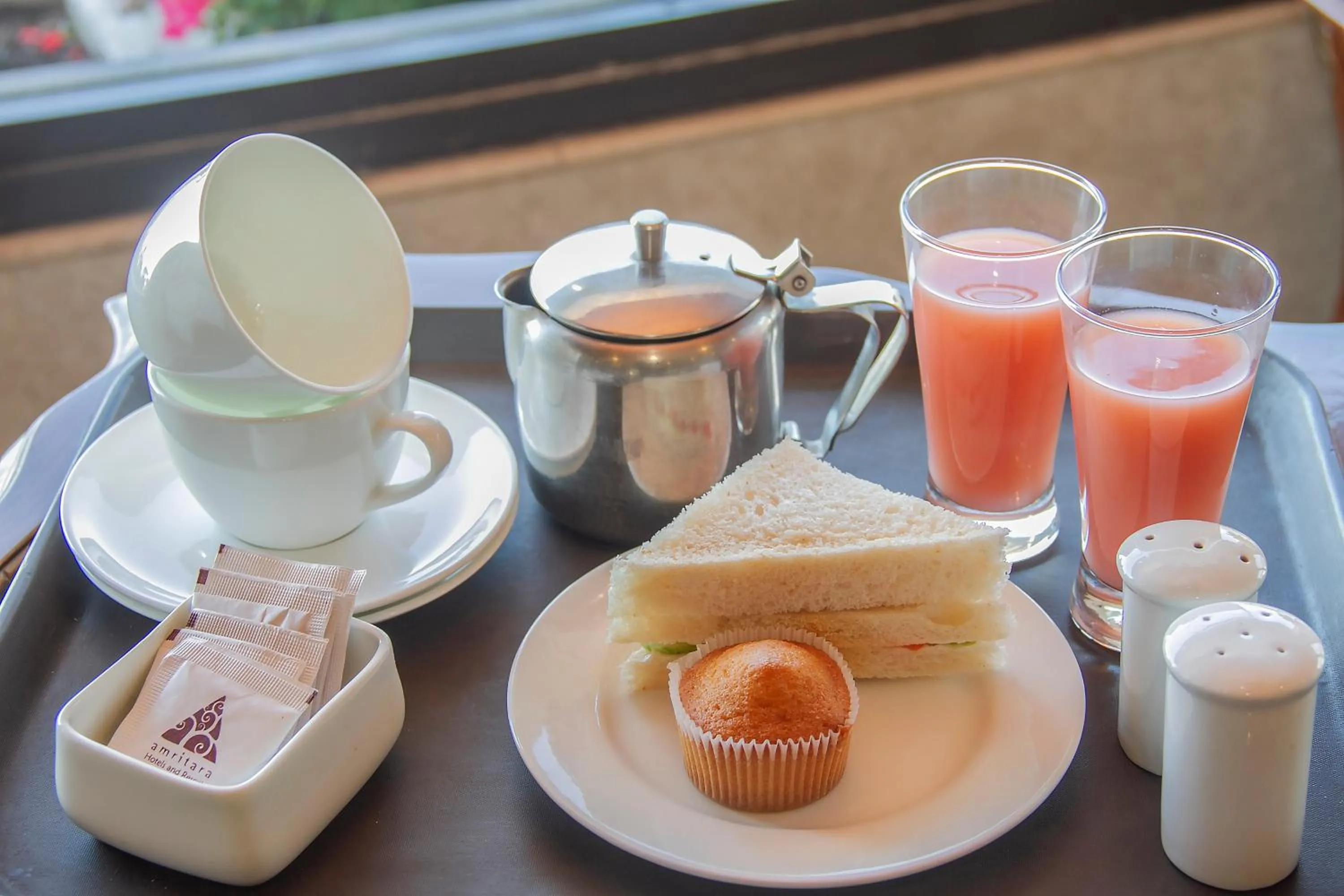 Food in Amritara Surya - A Luxury Spa Retreat