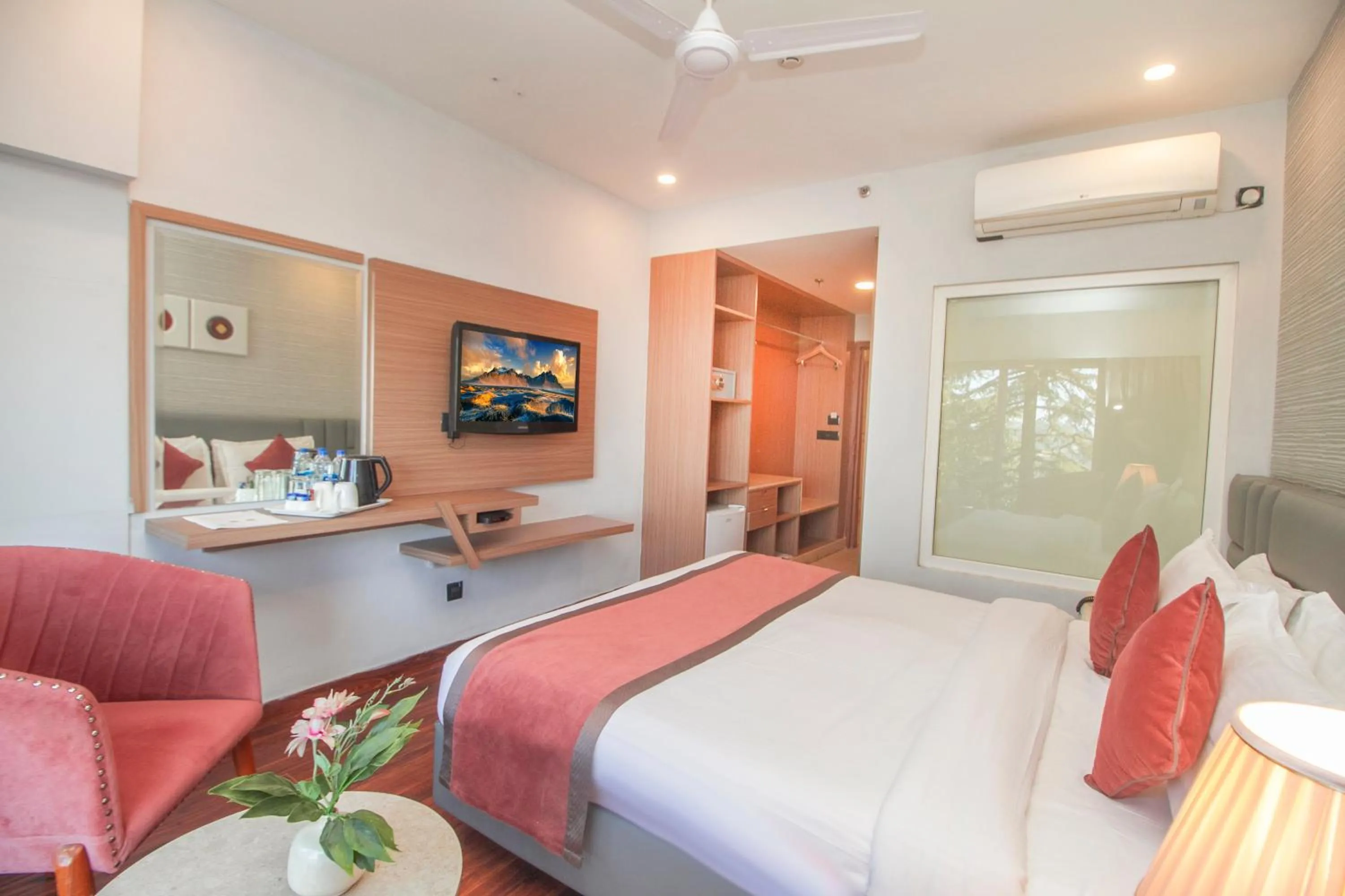 Bed in Amritara Surya - A Luxury Spa Retreat