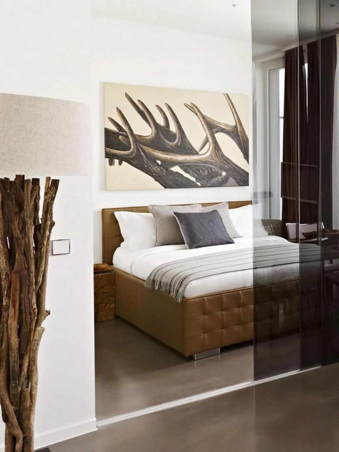 Bed in VISIONAPARTMENTS Berlin - contactless check-in