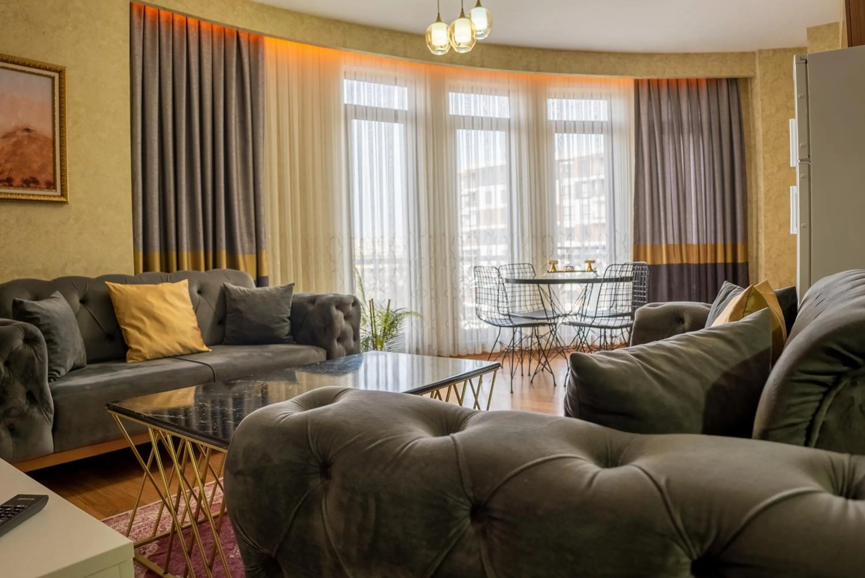 Seating area in My Palace Aırport