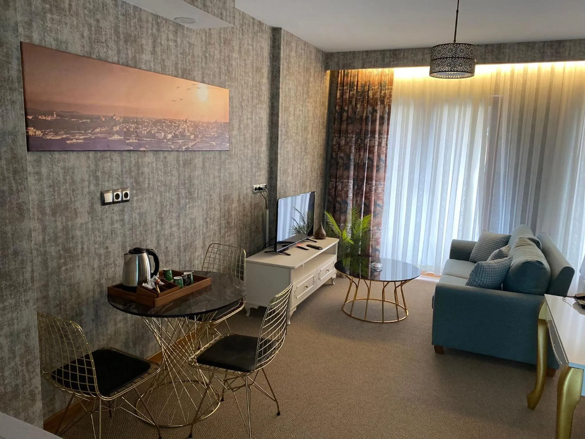 Seating area in My Palace Aırport