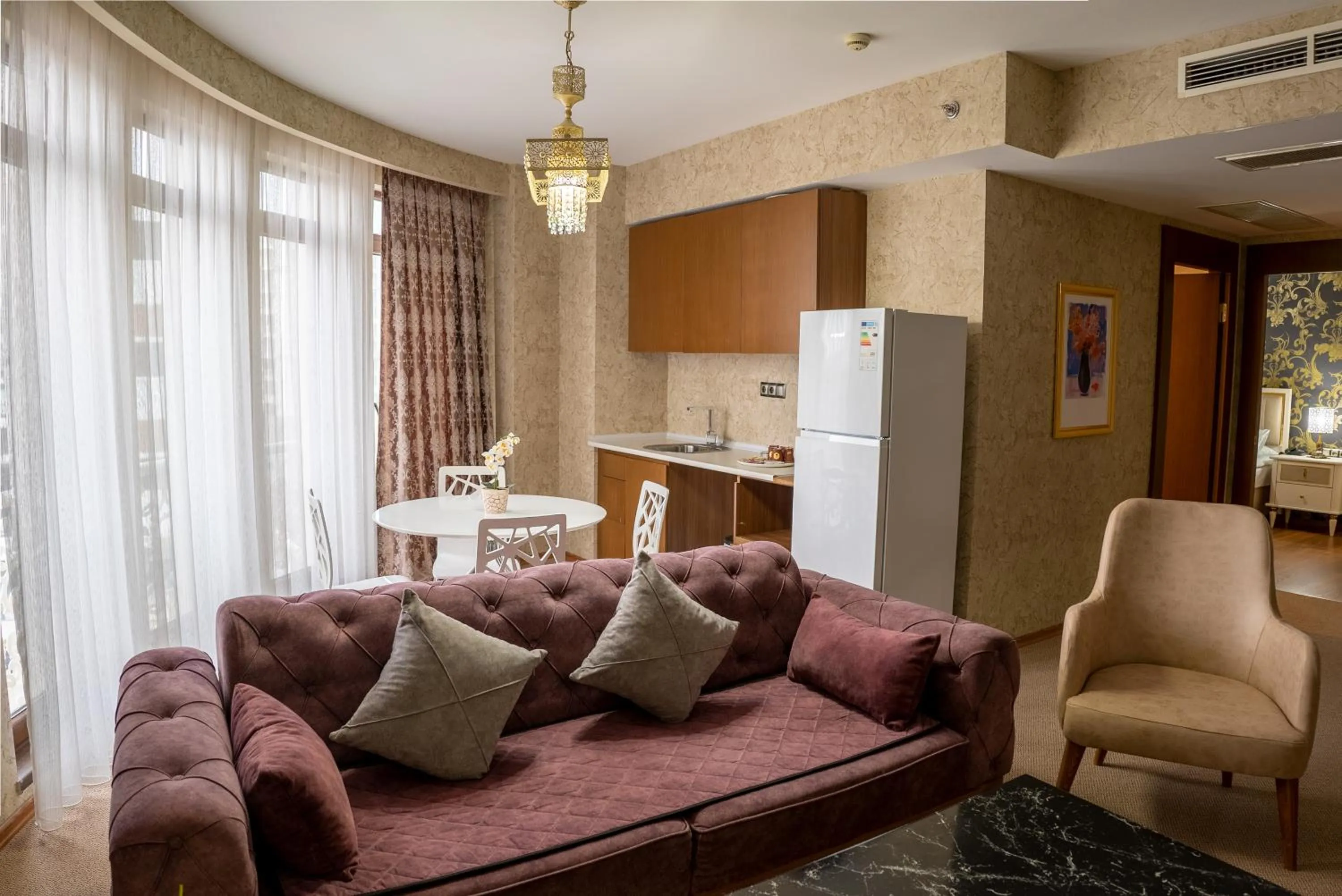 Seating area in My Palace Aırport