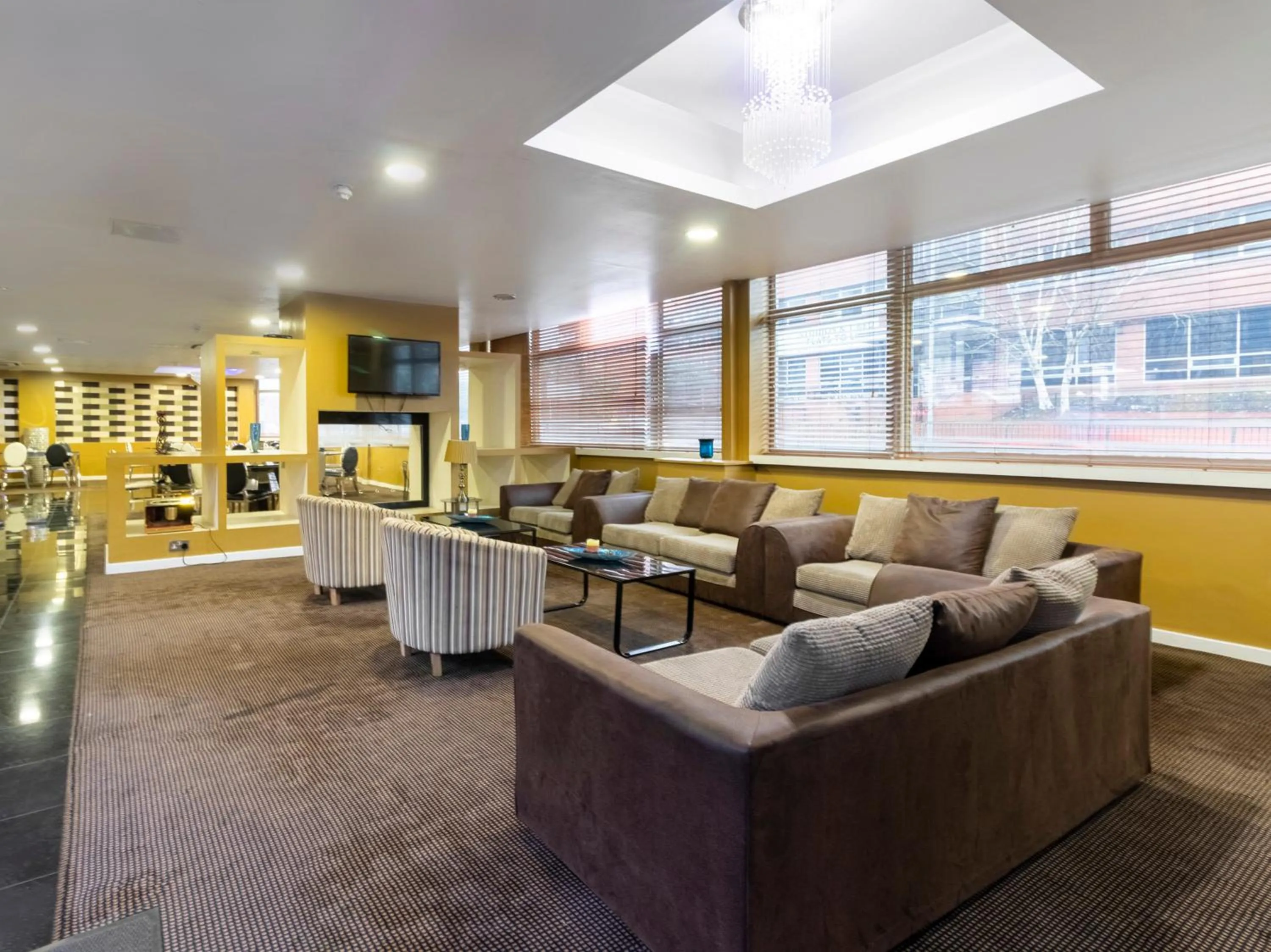 Seating area in Stuart Hotel