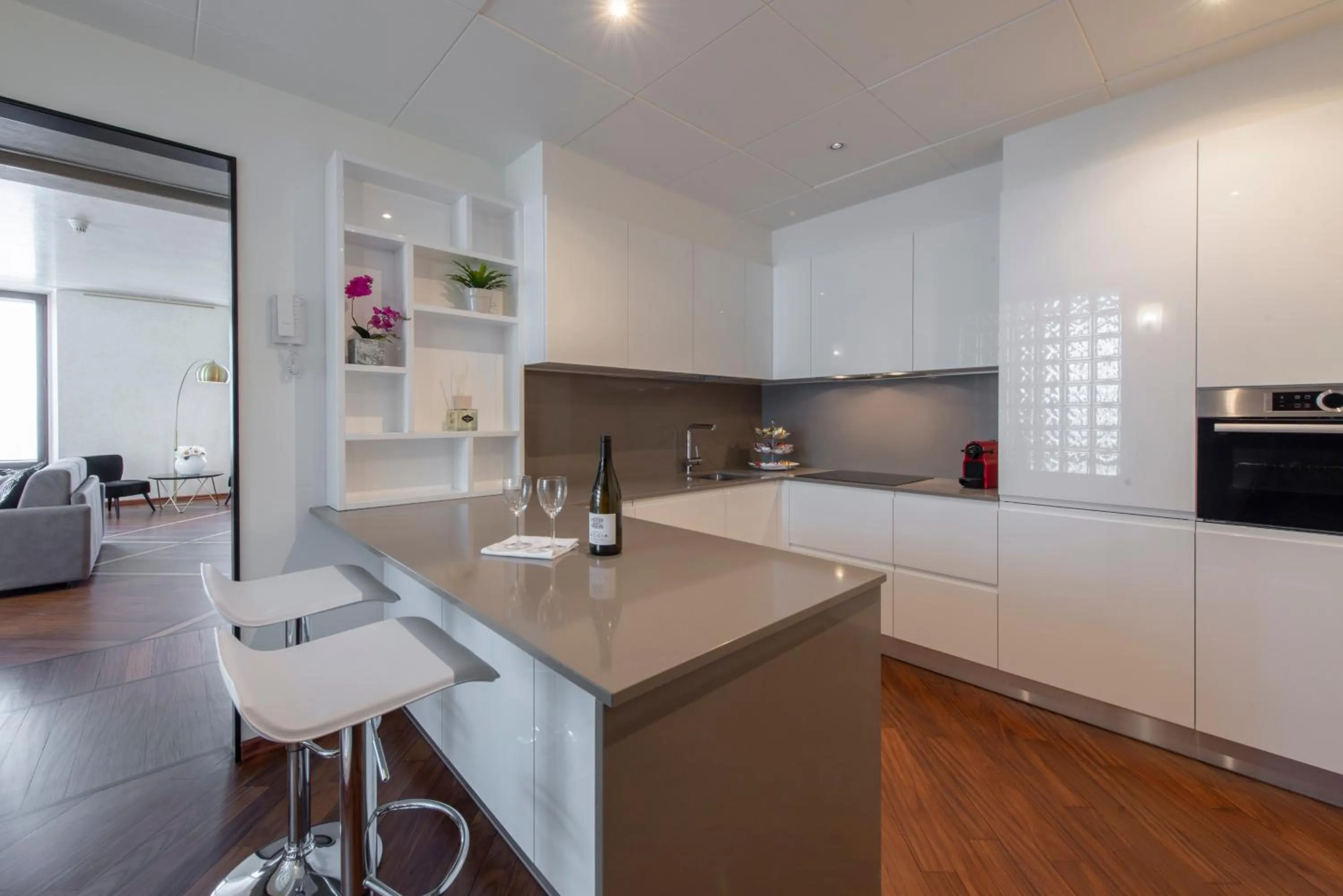 Kitchen or kitchenette in Milan Royal Suites - Centro