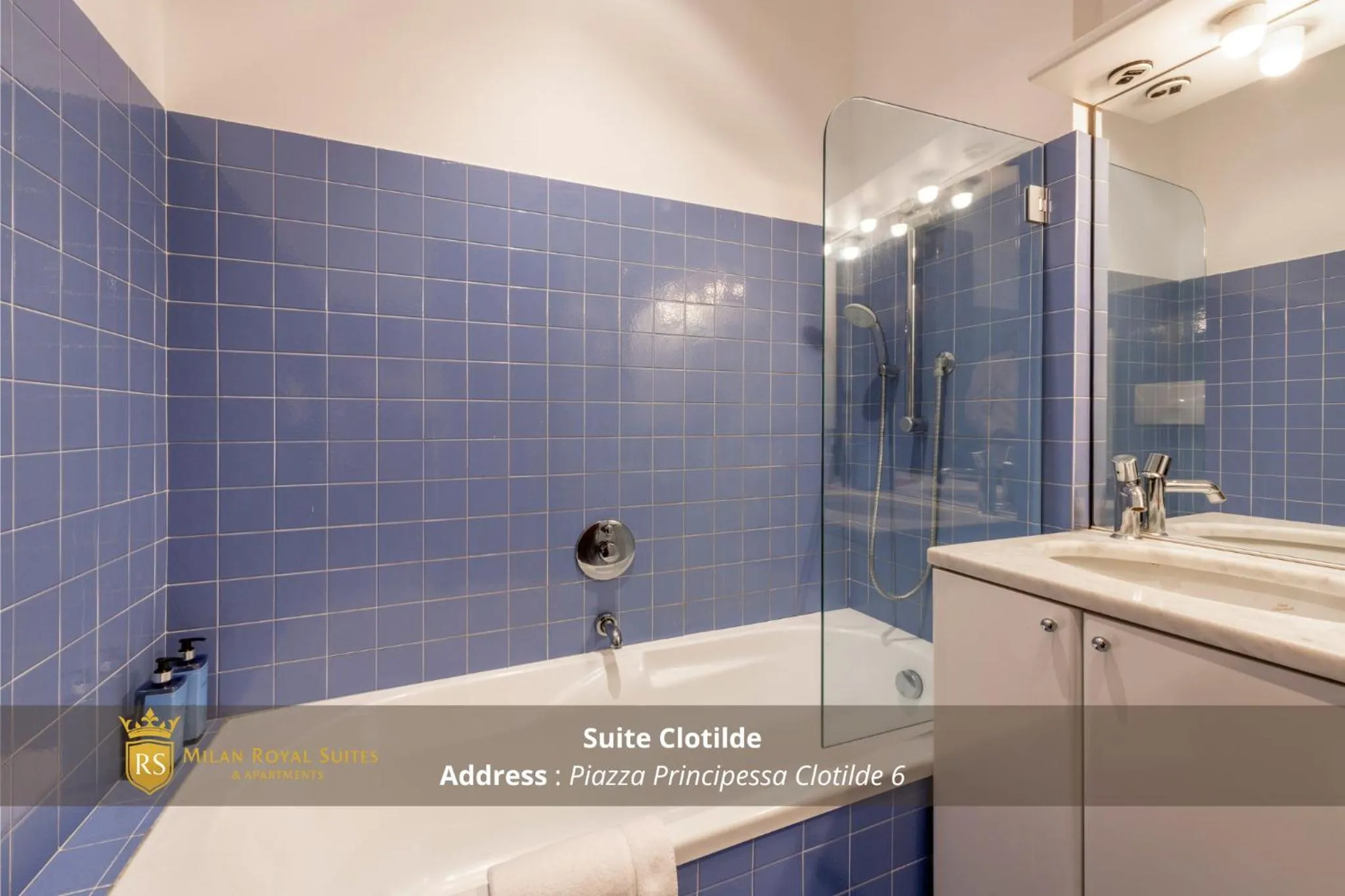 Bathroom in Milan Royal Suites - Centro