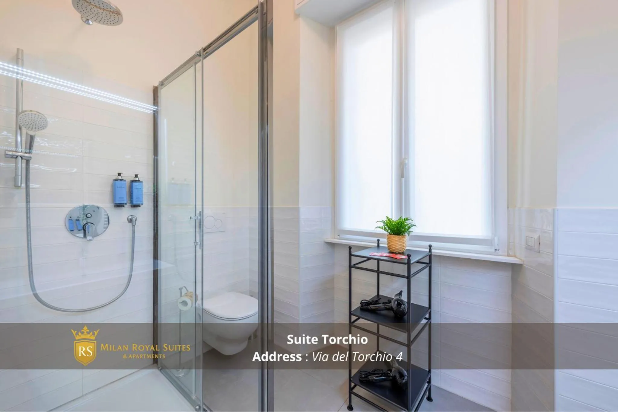 Bathroom in Milan Royal Suites - Centro