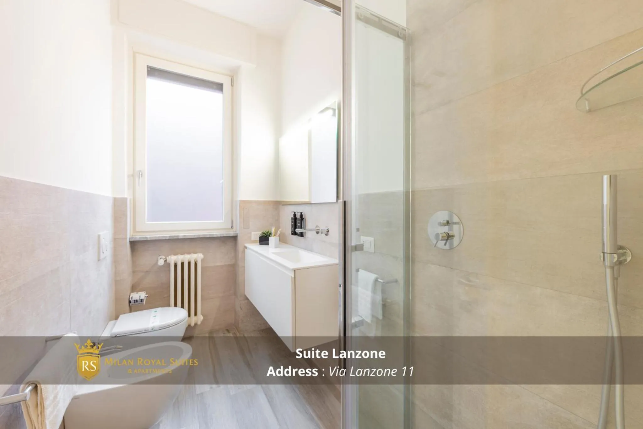 Bathroom in Milan Royal Suites - Centro