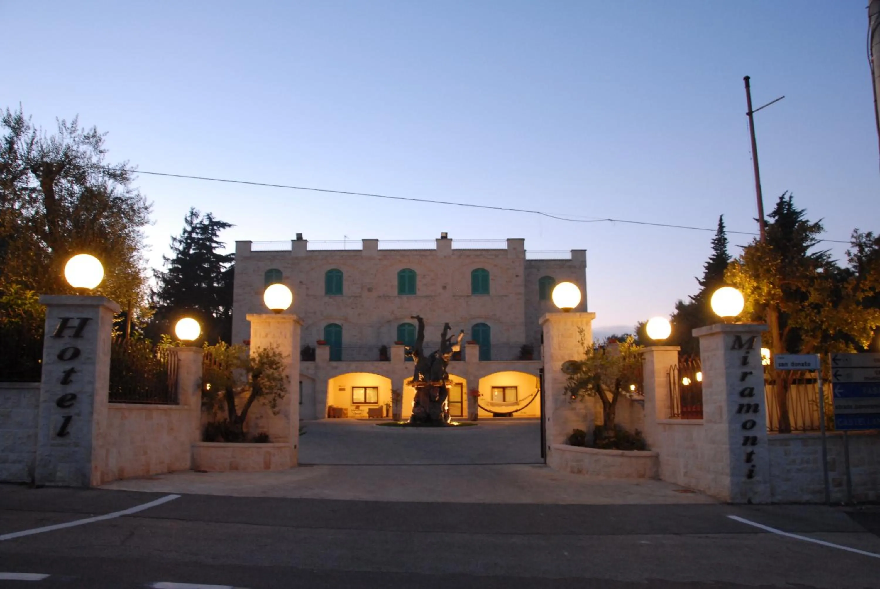 Property building in Hotel Castel Miramonti