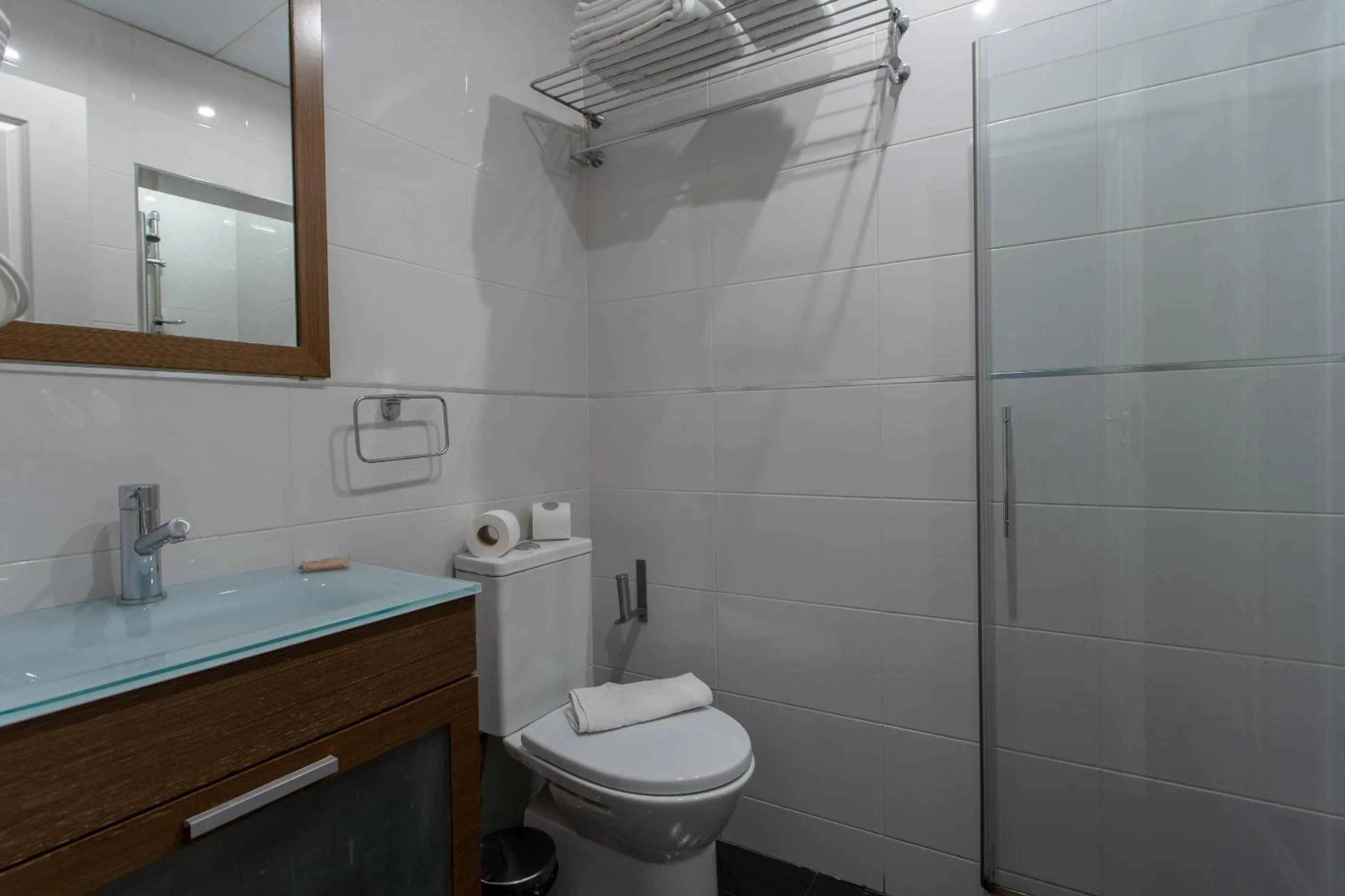 Shower in Apartamentos Nickel