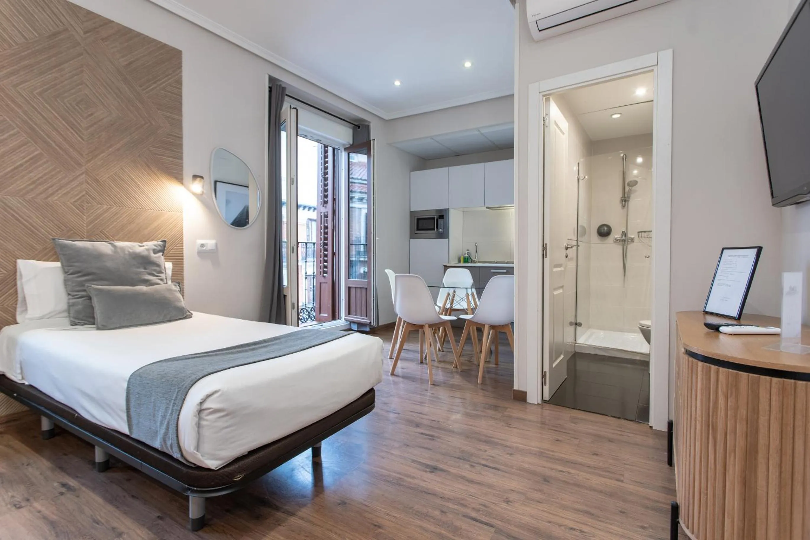 Bed in Apartamentos Nickel