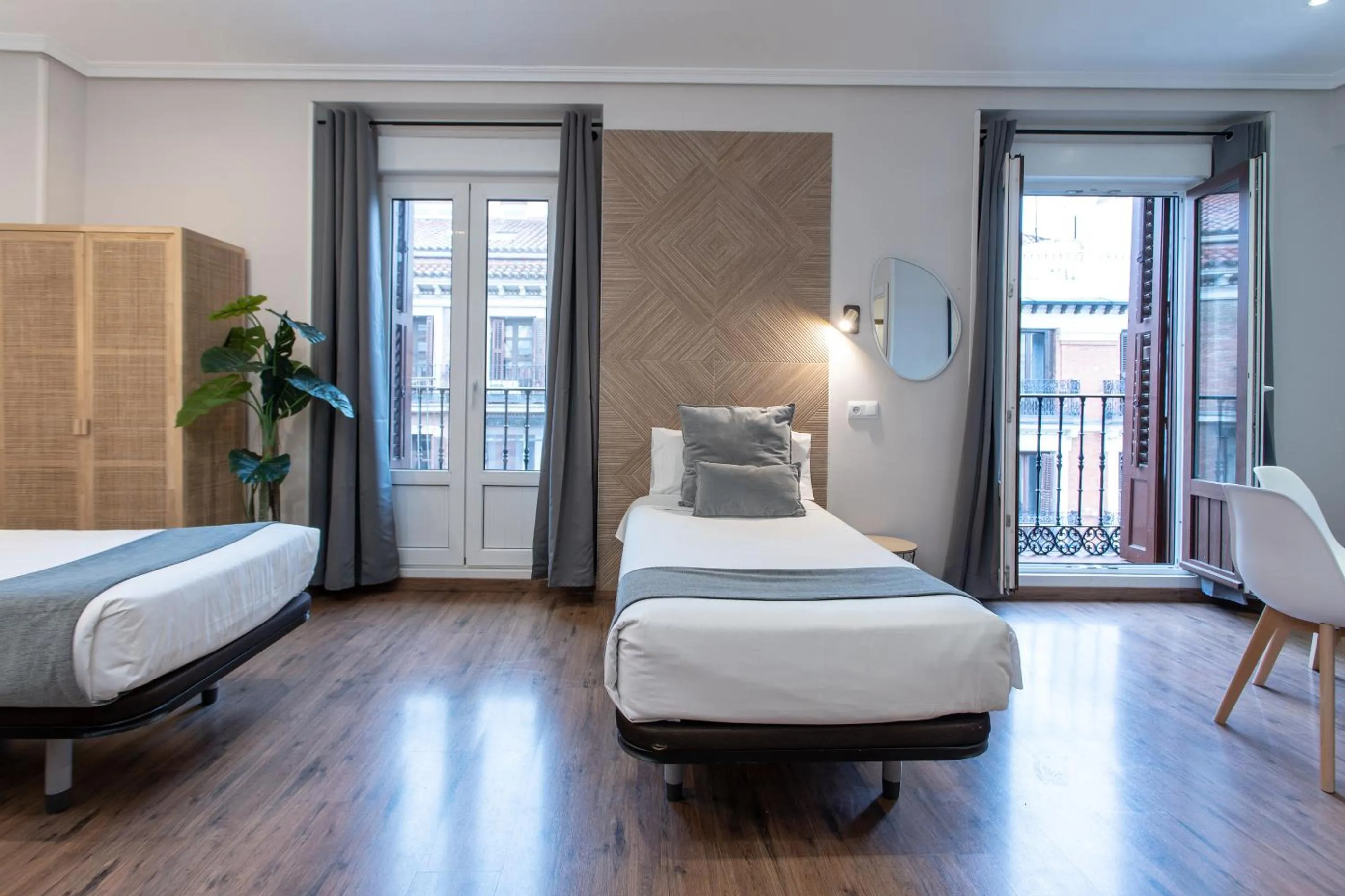 Bed in Apartamentos Nickel