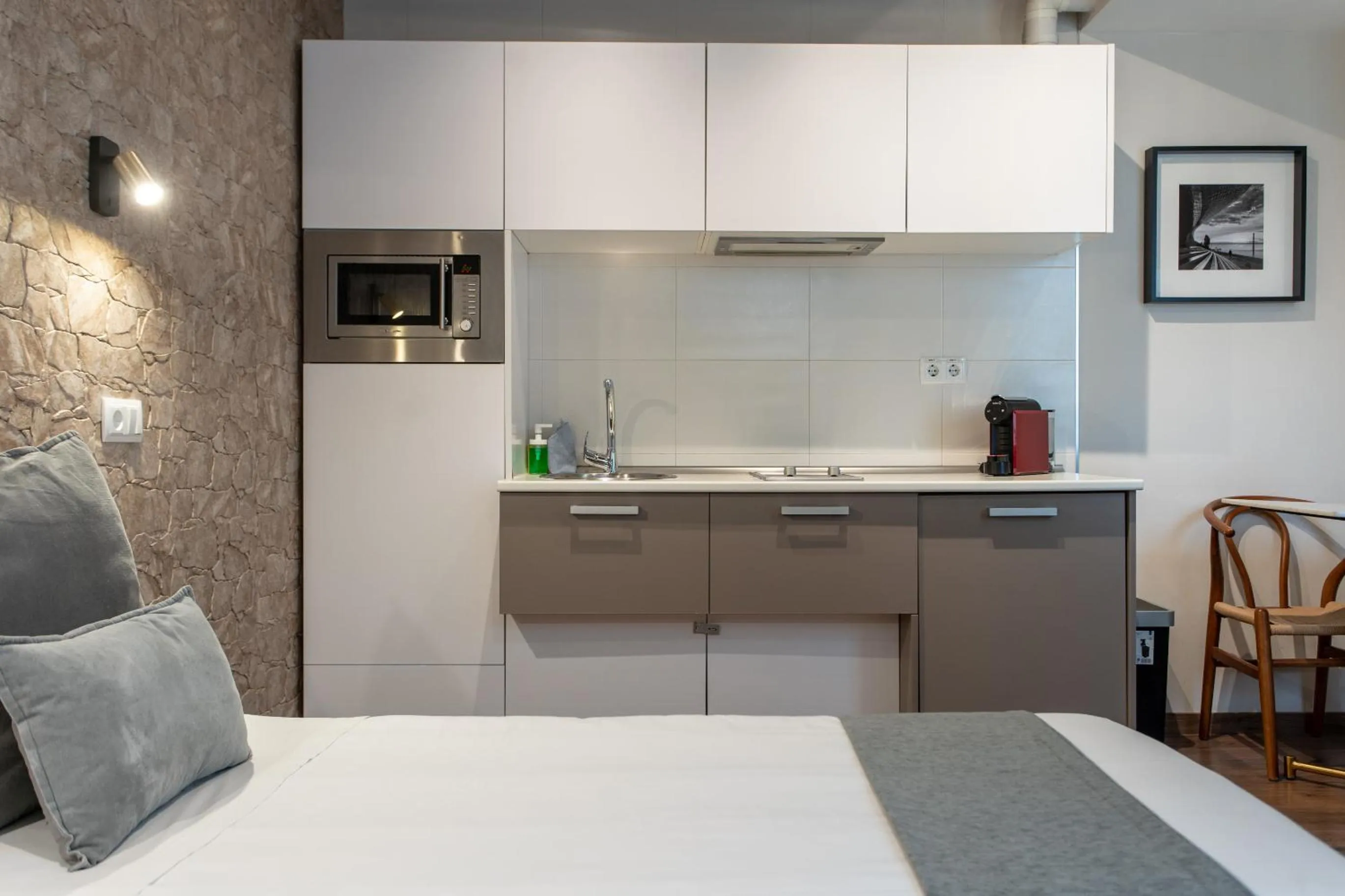 kitchen in Apartamentos Nickel
