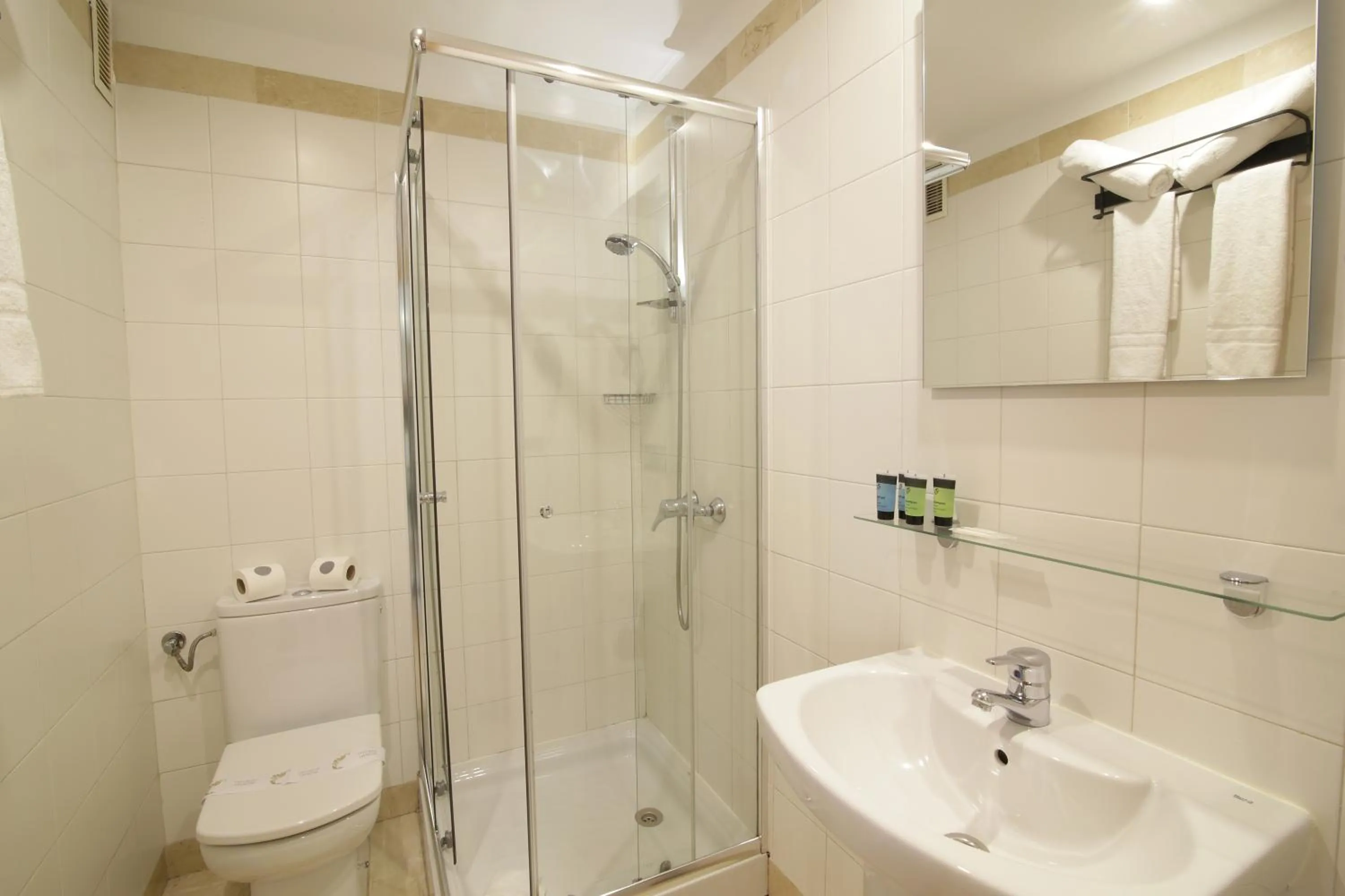 Shower in Apartamentos Nickel
