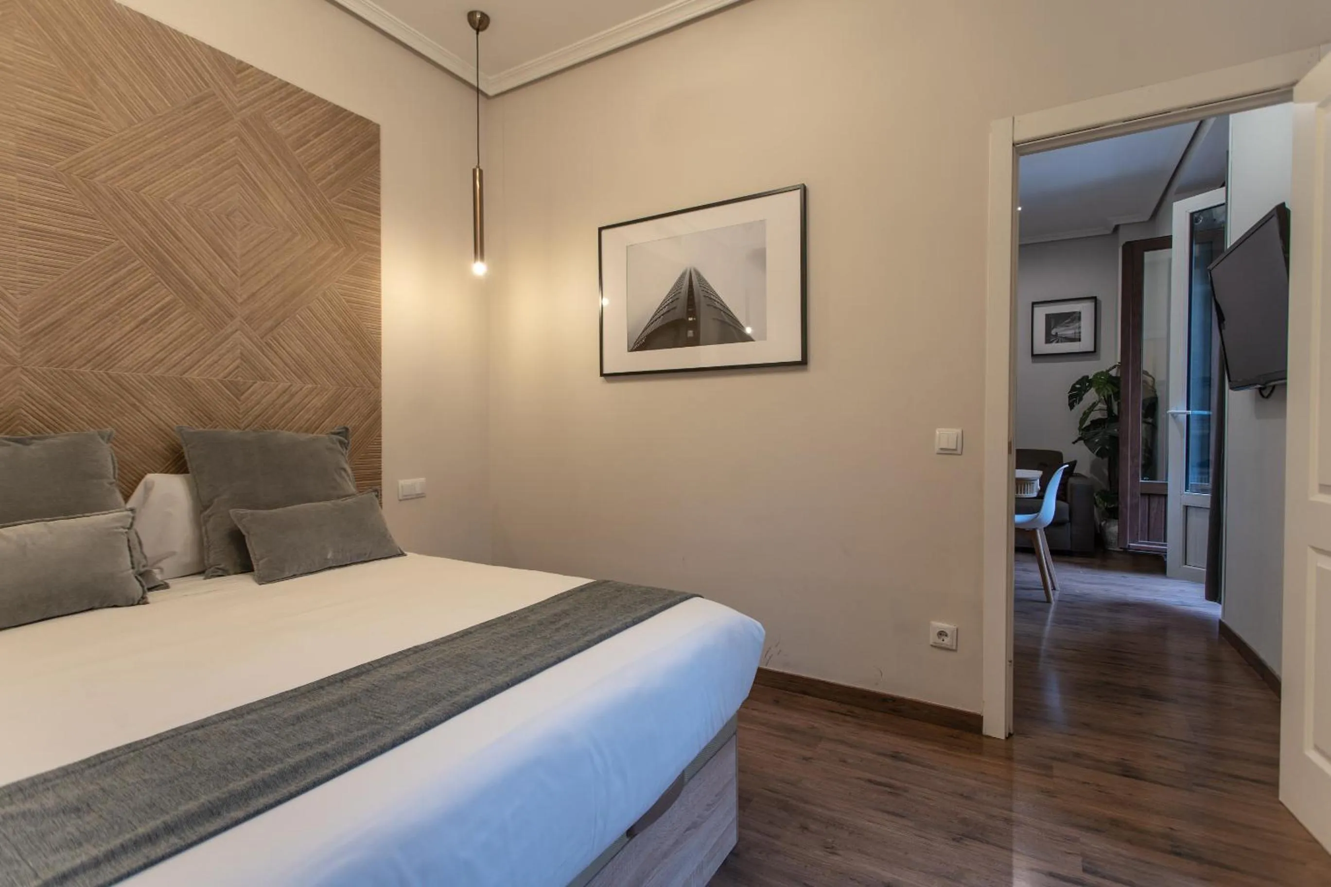 Bed in Apartamentos Nickel