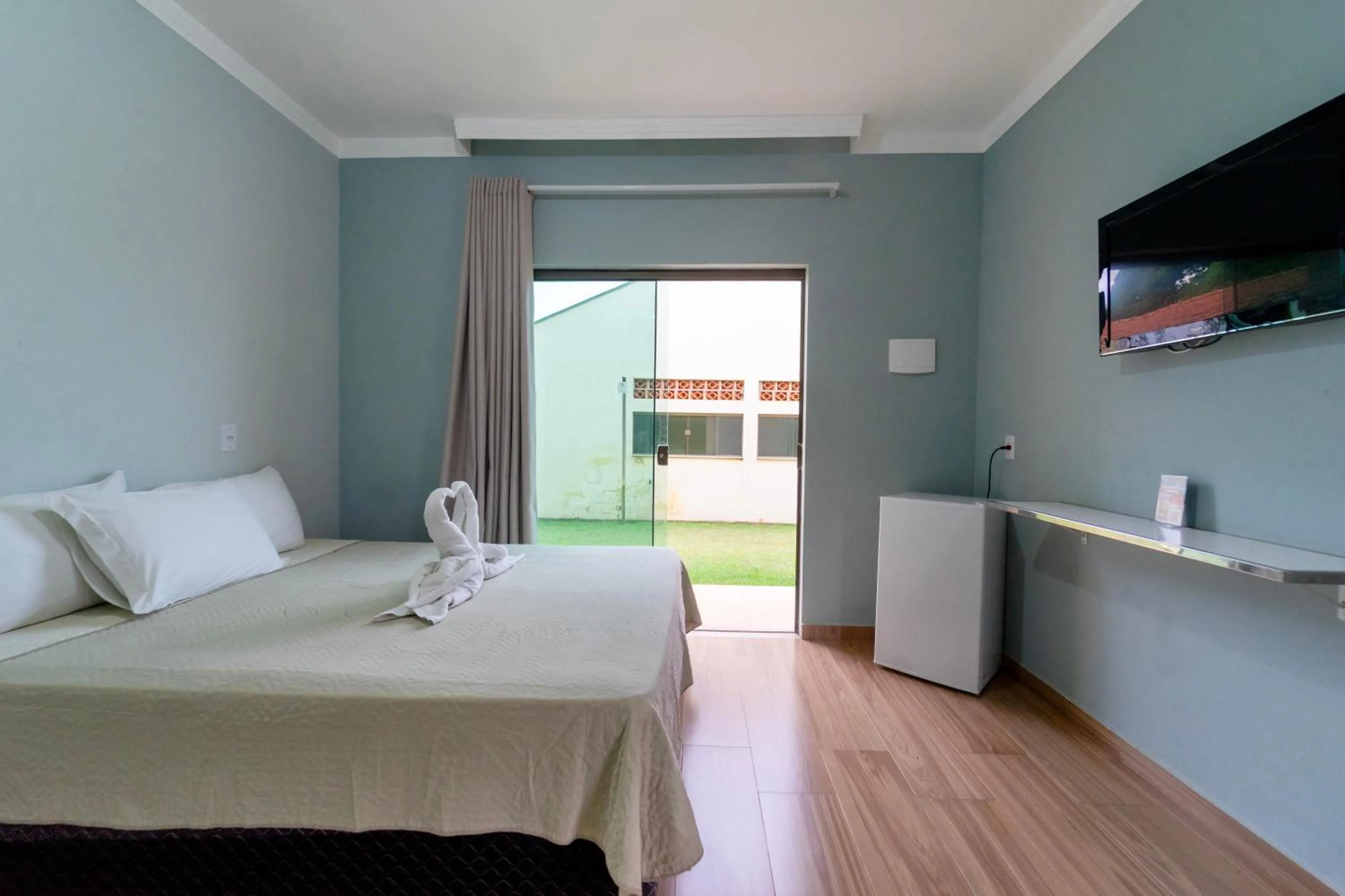 Bedroom, Bed in Pousada Voo das Garças