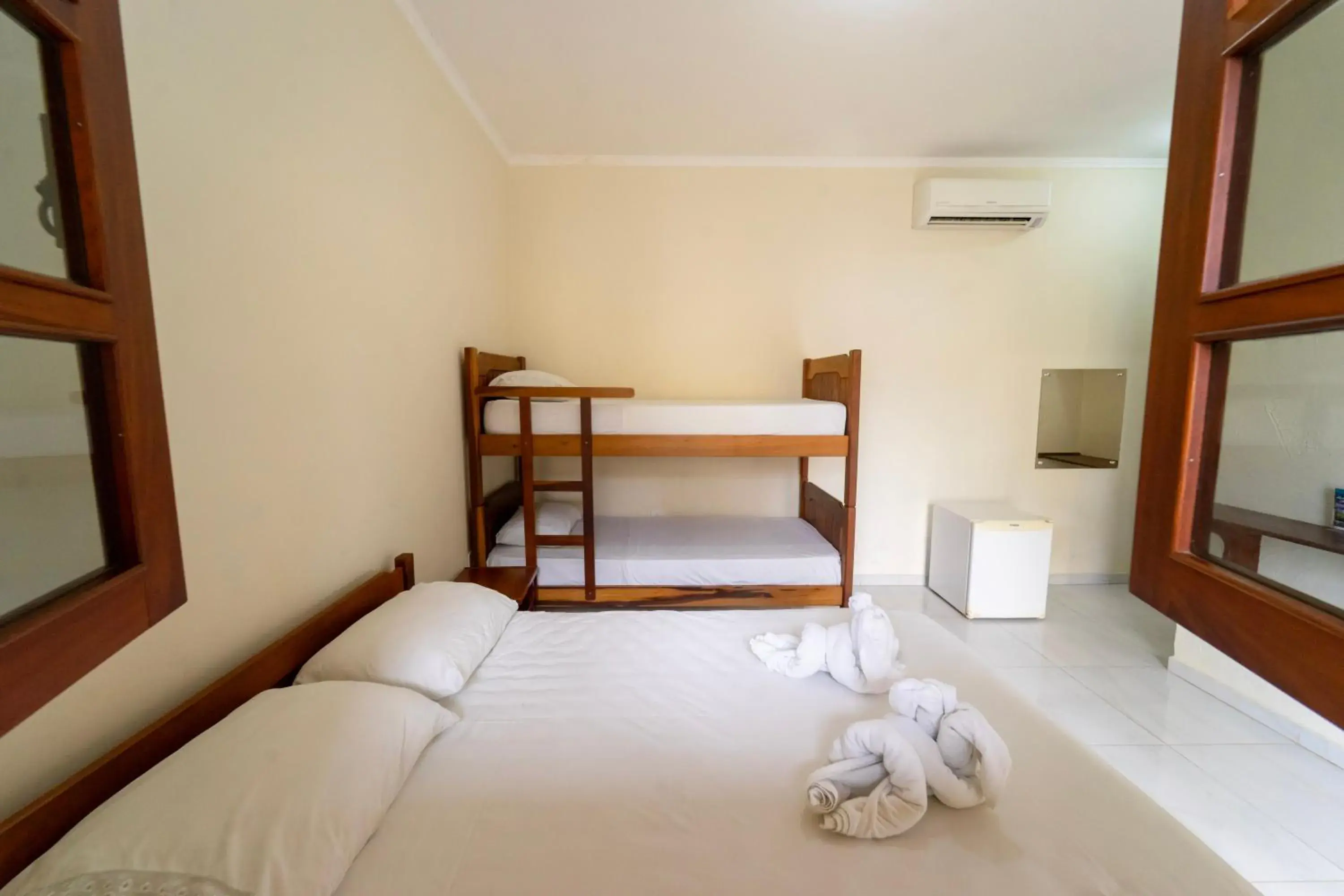 Quadruple Room in Pousada Voo das Garças Quadruple Room in Pousada Voo das Garças