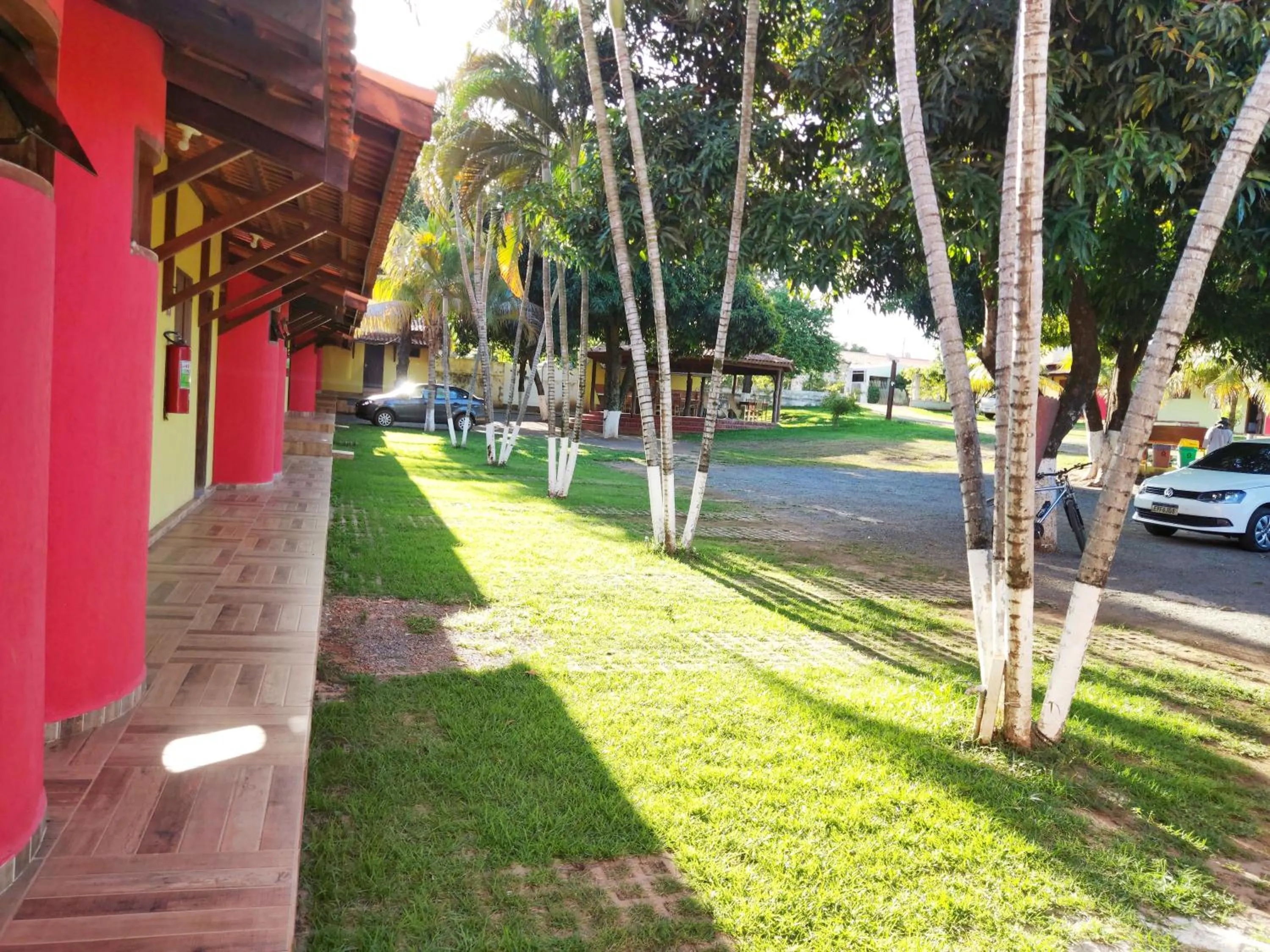 Parking in Pousada Voo das Garças