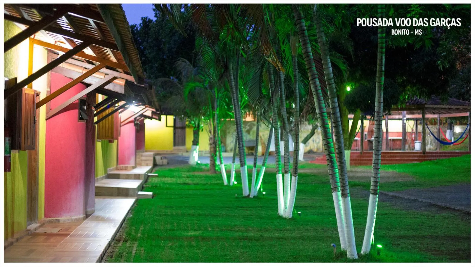 Garden in Pousada Voo das Garças