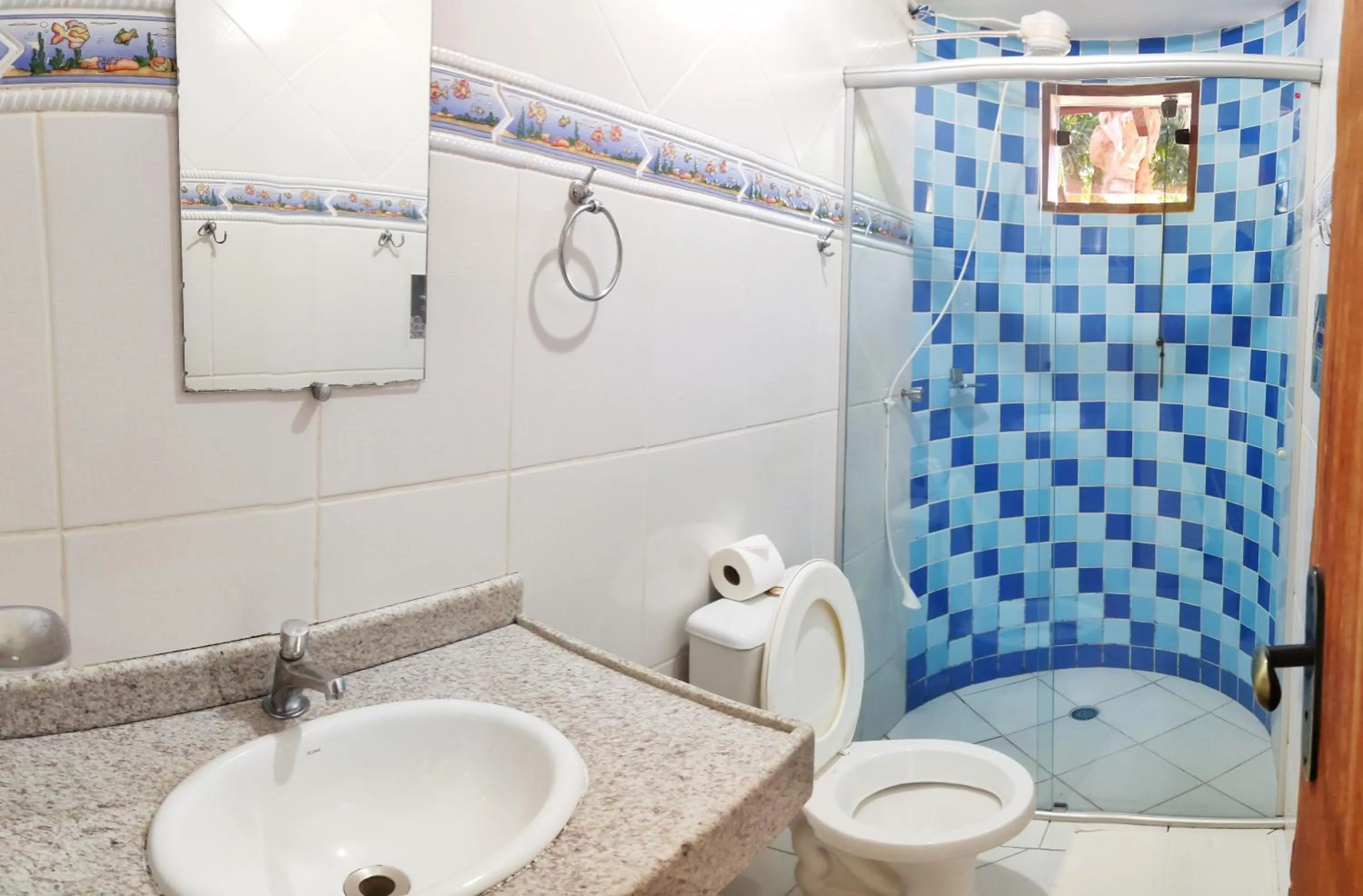 Shower in Pousada Voo das Garças