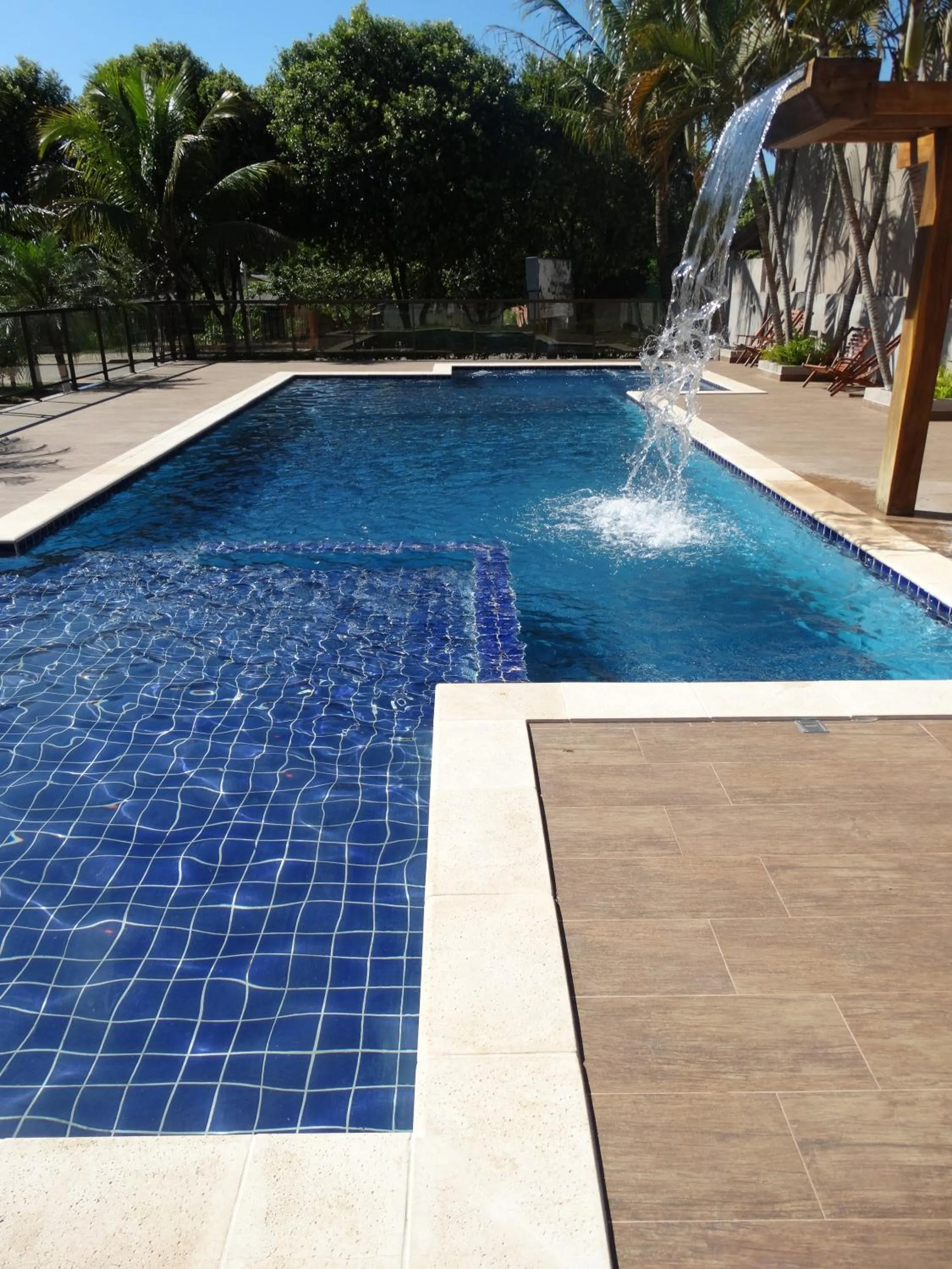 Swimming pool in Pousada Voo das Garças