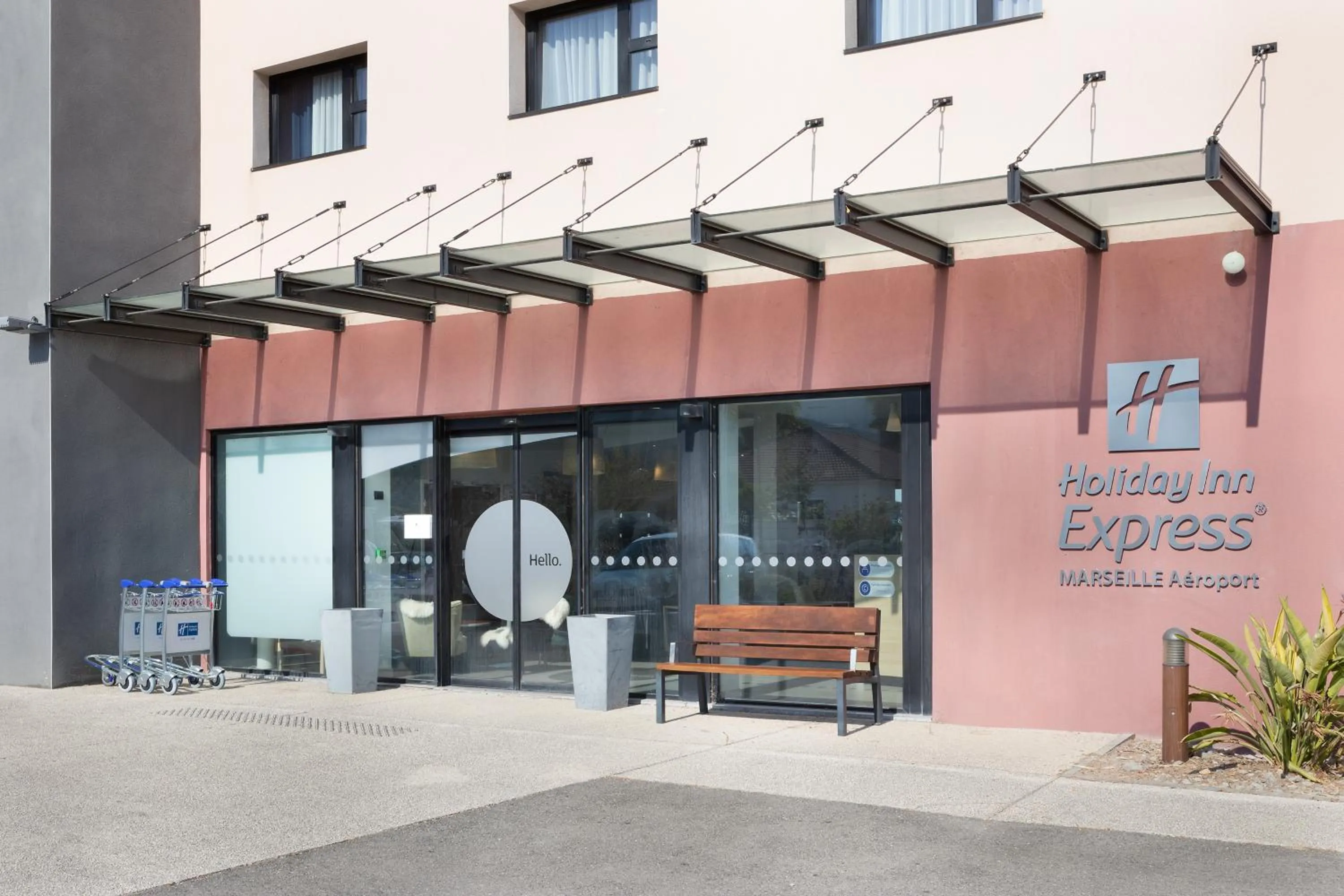 Facade/entrance in Holiday Inn Express - Marseille Airport by IHG